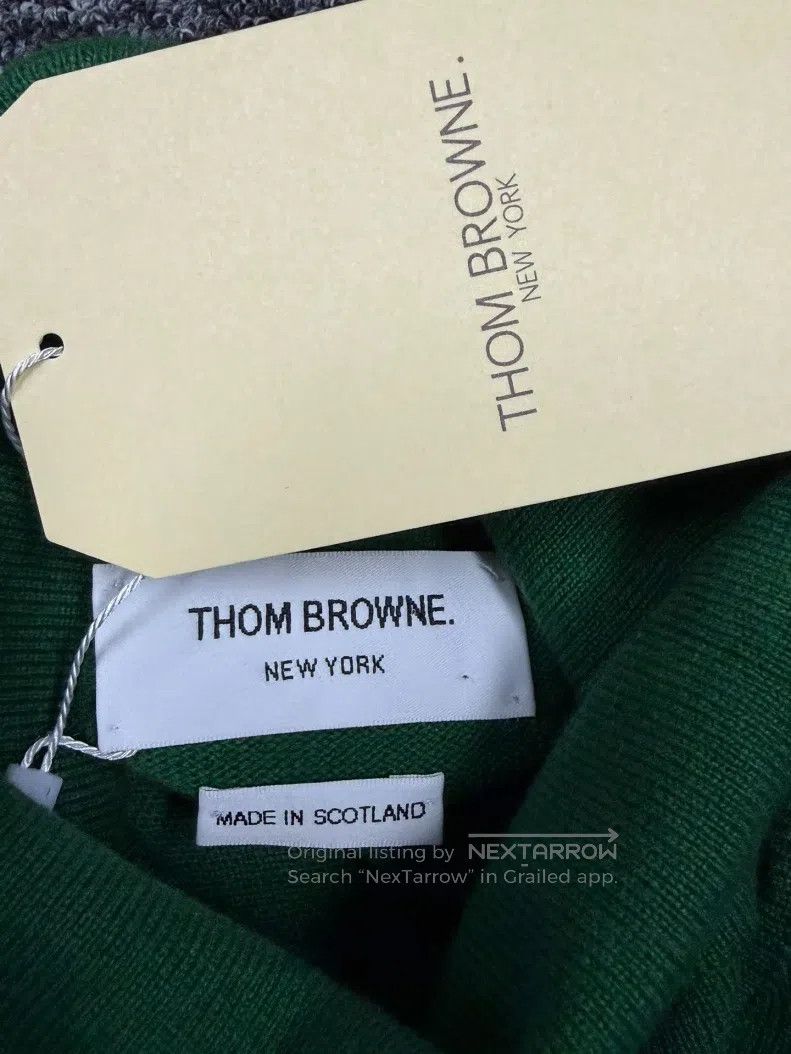 Thom Browne Thom Browne Cashmere Crewneck Cardigan Size M / US 6-8 / IT 42-44 - 4 Thumbnail