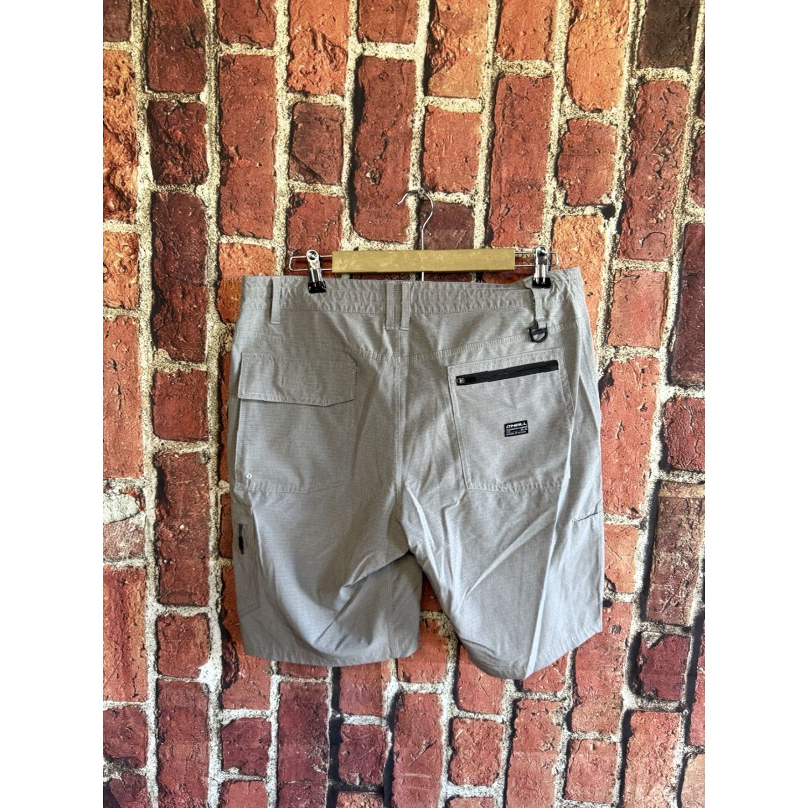 O'Neill O'Neill Cargo Shorts Mens Gray 34 Cargo drawstring Hybrid Crossover Size US 34 / EU 50 - 2 Thumbnail
