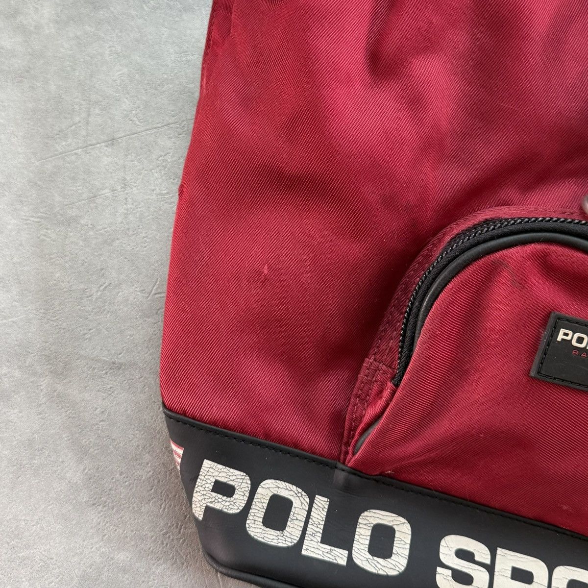 Polo Ralph Lauren Vintage Polo Sport Drawstring Backpack Size ONE SIZE - 6 Thumbnail