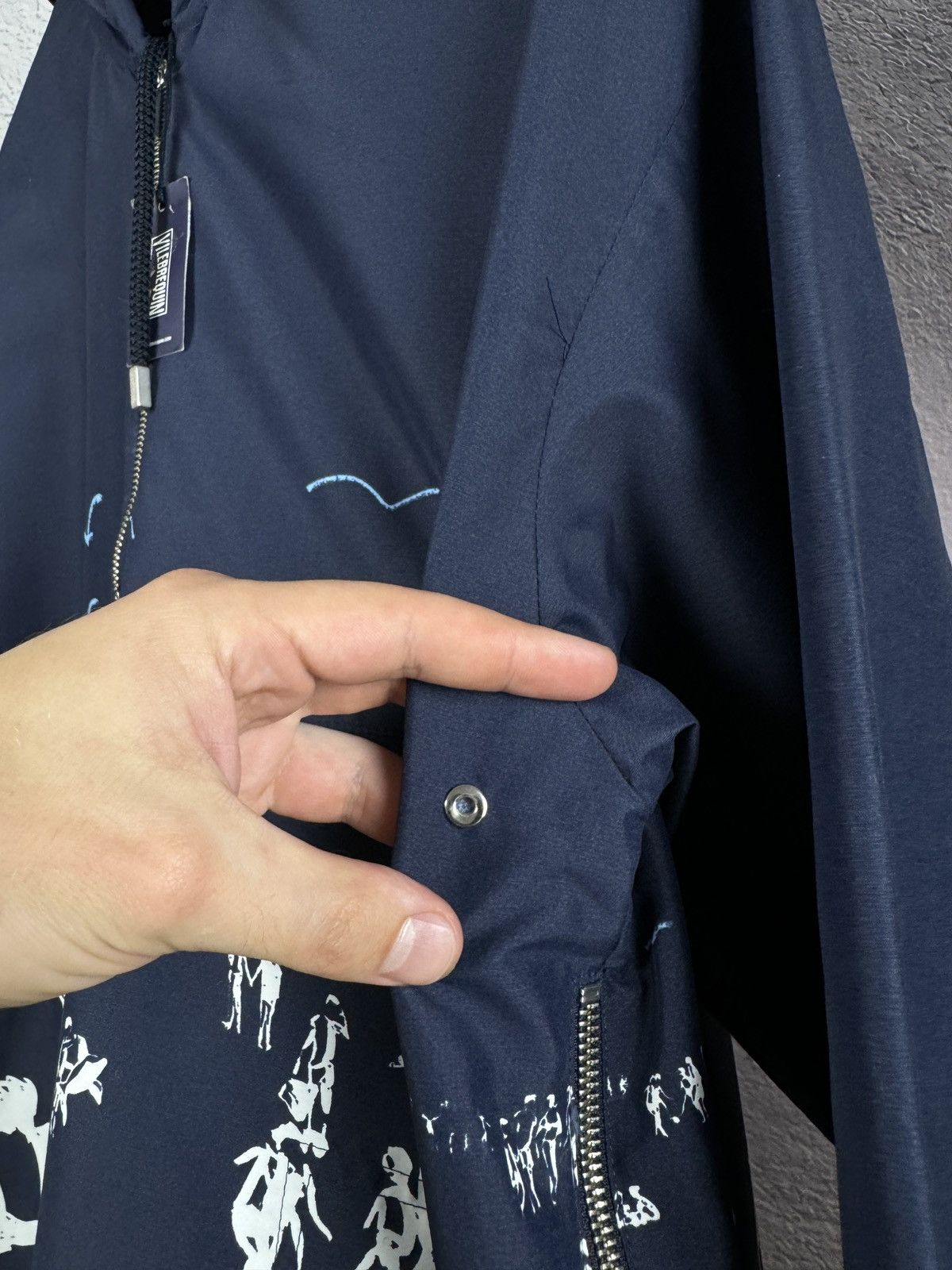 Vilebrequin VILEBREQUIN 'Jayak' Half Zip Hooded Jacket Size US L / EU 52-54 / 3 - 11 Thumbnail
