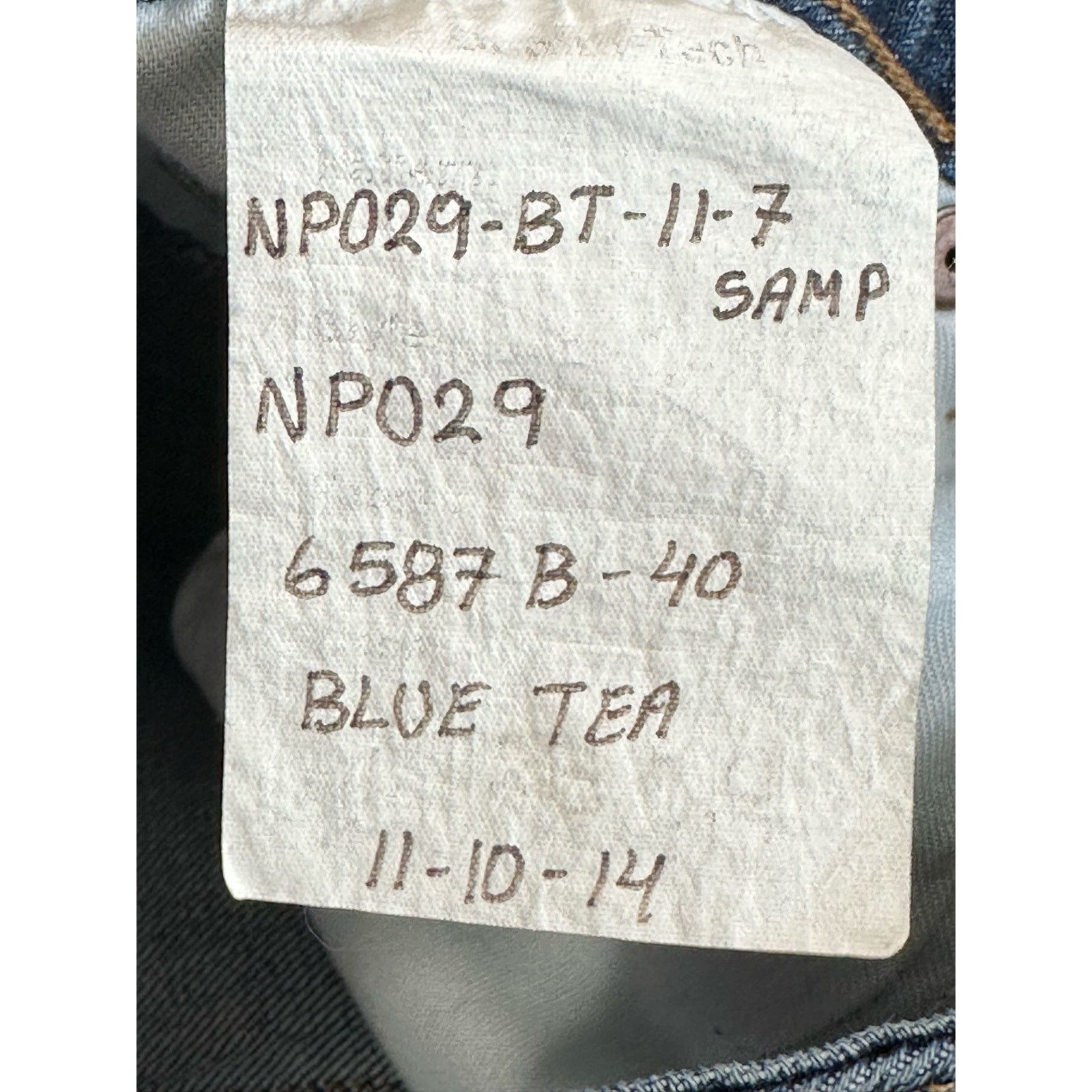 6397 6397 Blue Button Closure Shorty Cropped Baggy Jeans size 27 Size 32" / US 10 / IT 46 - 4 Thumbnail