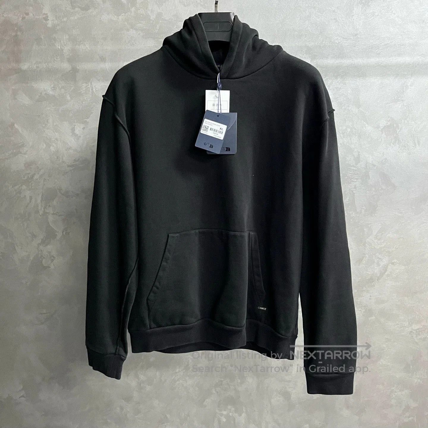Louis Vuitton black hooded pullover sweatshirt from louis vuitton. Size US XL / EU 56 / 4 - 1 Thumbnail