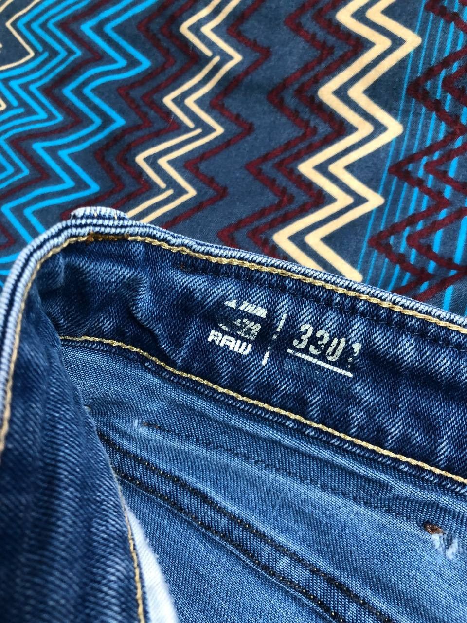 G-Star G-Star Raw logo jeans pants 3301 crazy Y2K vintage Size US 32 / EU 48 - 2 Thumbnail