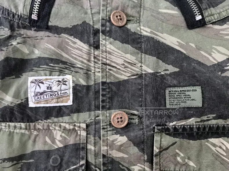 Wtaps Wtaps Tiger Camouflage Four-Pocket Vest Size US S / EU 44-46 / 1 - 6 Thumbnail