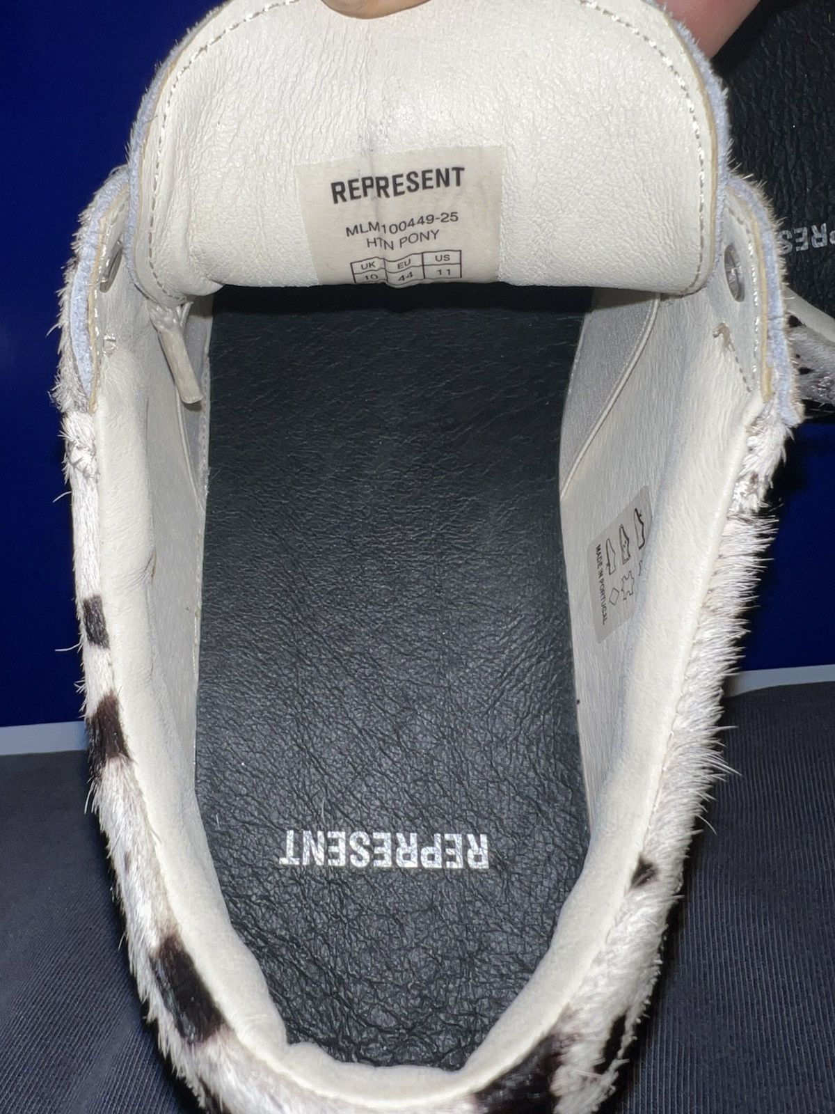 Represent Clo. Represents HTN Low Cowhide Size US 11 / EU 44 - 4 Thumbnail