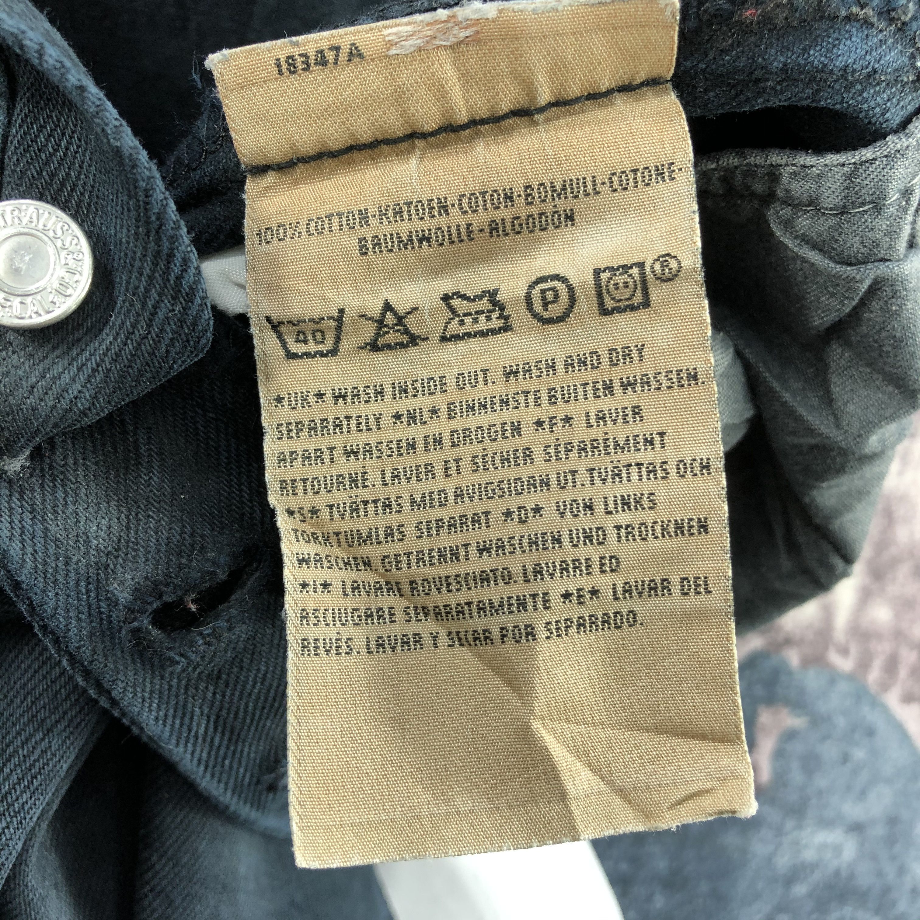 Levi's × Vintage Vintage 90s Levis 501 Earth Tone Jeans-JM2271 Size US 31 - 11 Thumbnail