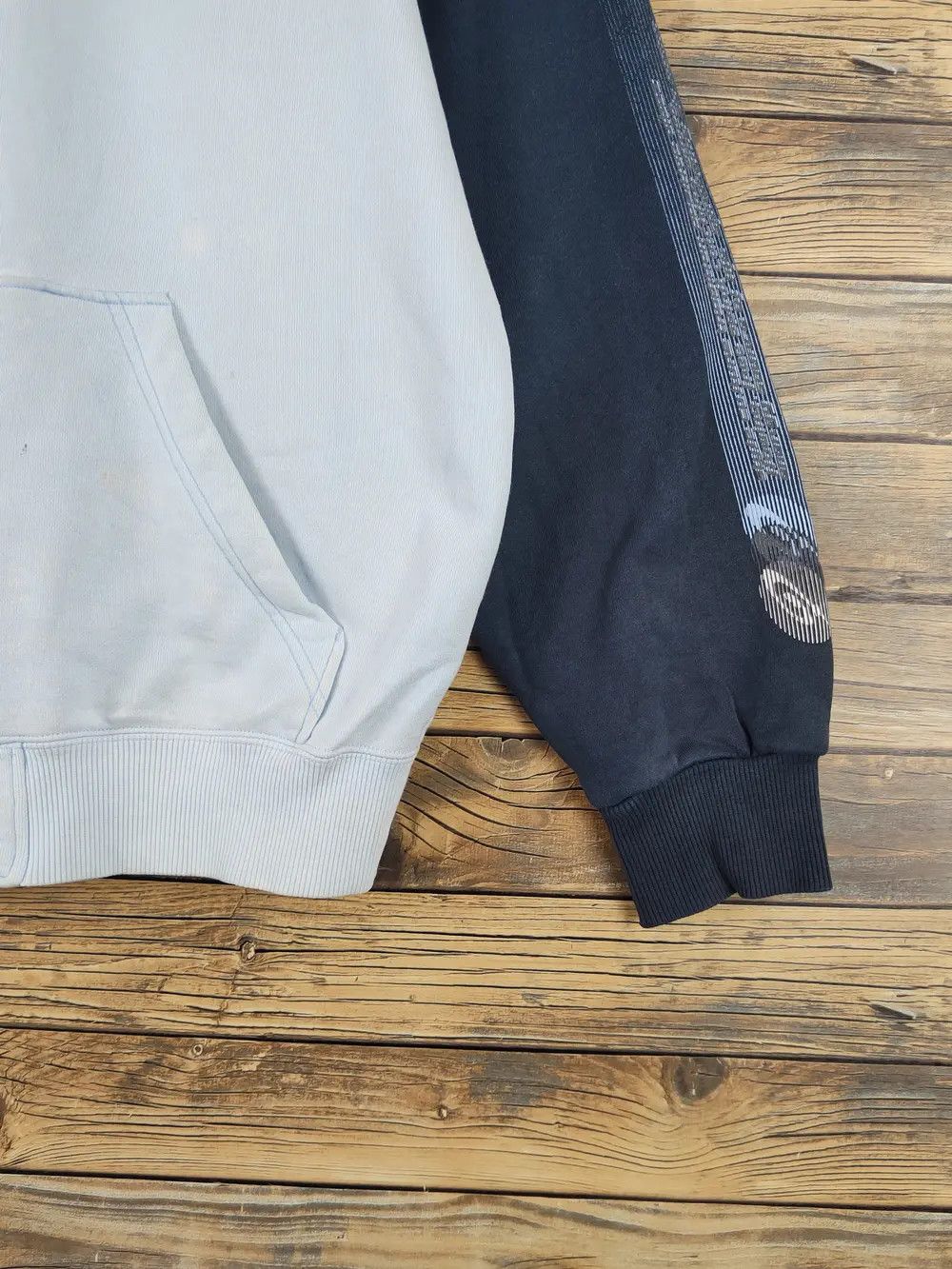 Japanese Brand Piko Blue Hoodie Sweaters #W954 Size US L / EU 52-54 / 3 - 14 Thumbnail