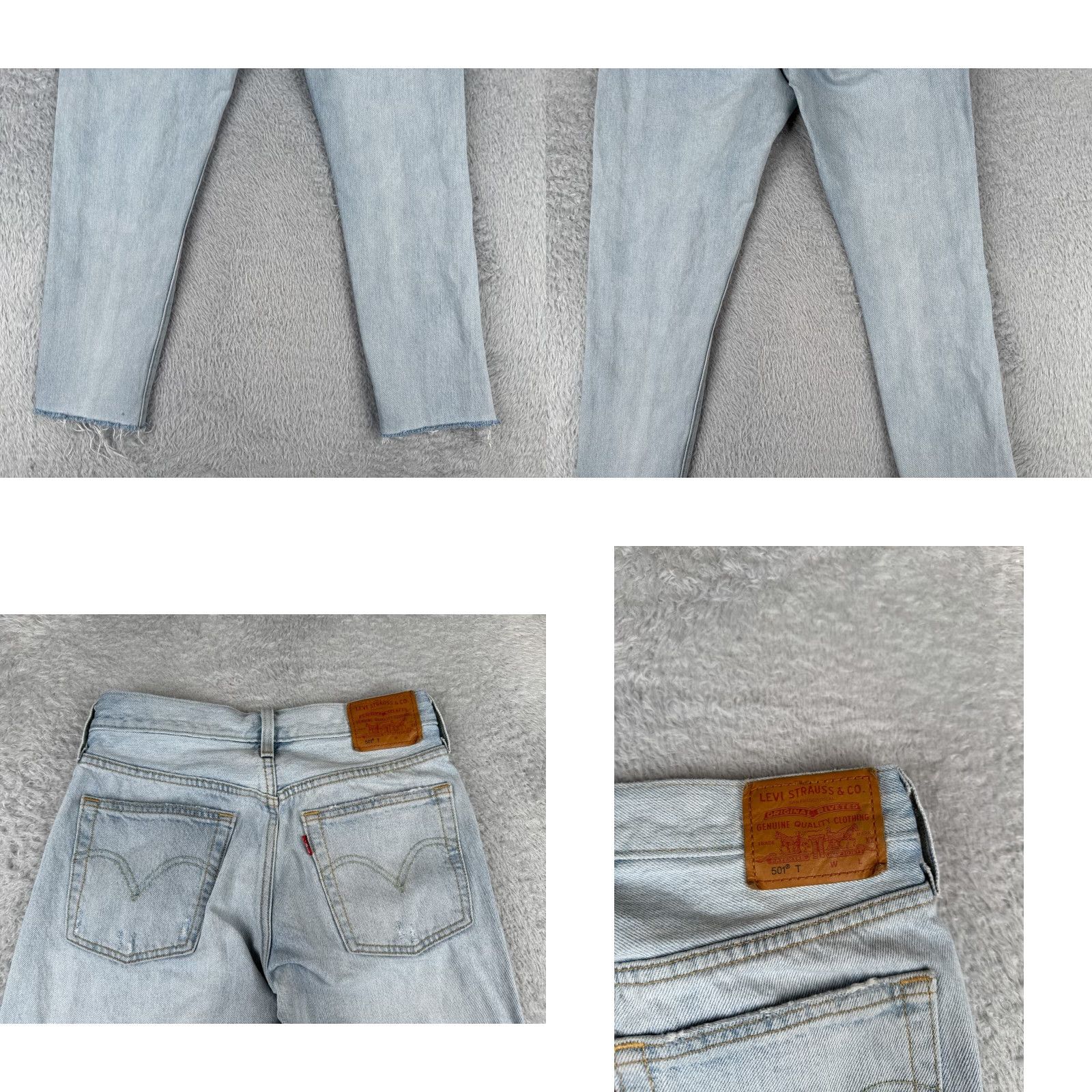Levi's Levi's 501 XX Jeans Women Blue Denim Slim Regular 24x26 Ankle Zip Button Fly Vintage? No. 26X24 Product Line Levi's 500 Series jeans Size 42" / US 20 - 10 Thumbnail