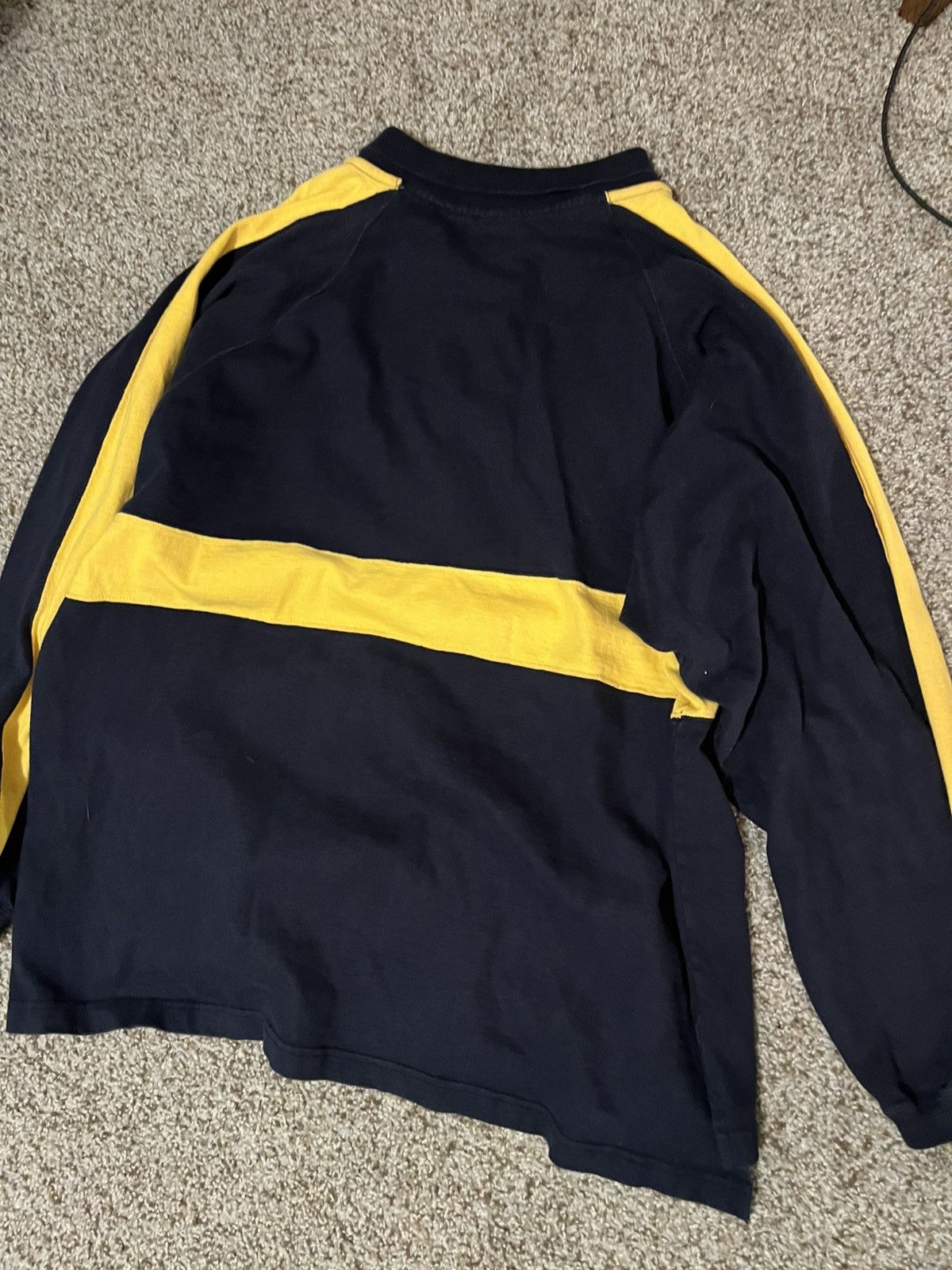 Pro Edge Vintage PROEDGE Pacers Long-Sleeve Polo Size US XL / EU 56 / 4 - 2 Thumbnail