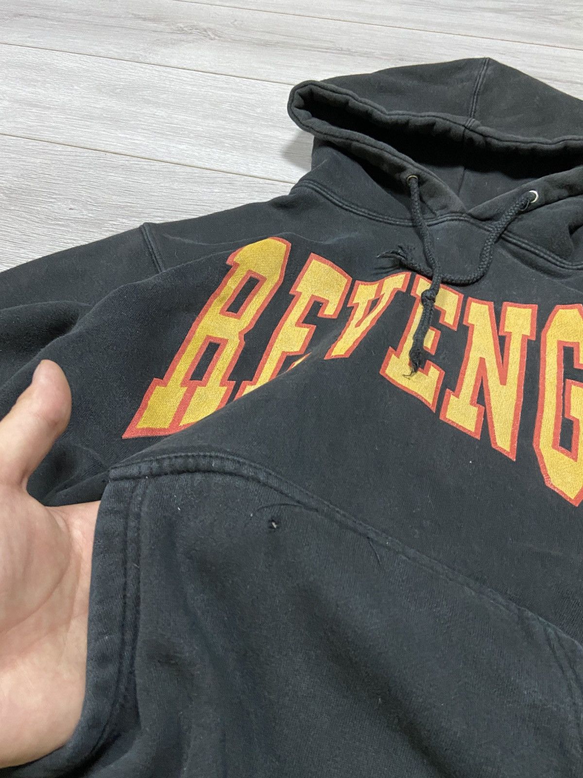 Revenge Revenge independent distressed summer sixteen hoodie faded Size US S / EU 44-46 / 1 - 4 Thumbnail