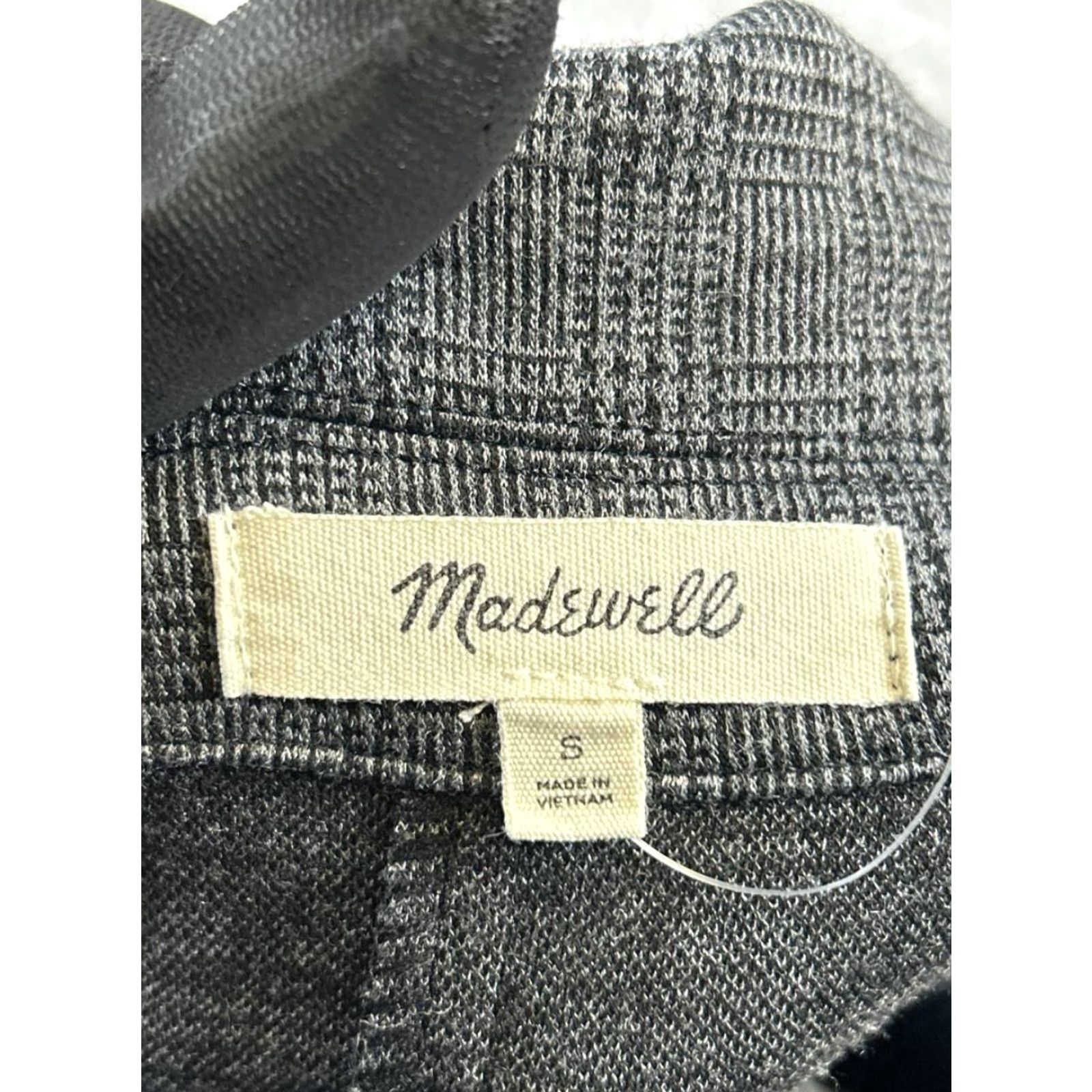 Madewell Madewell Jacket Womens Small Gray Knit Open Front Jacket Size S / US 4 / IT 40 - 3 Thumbnail