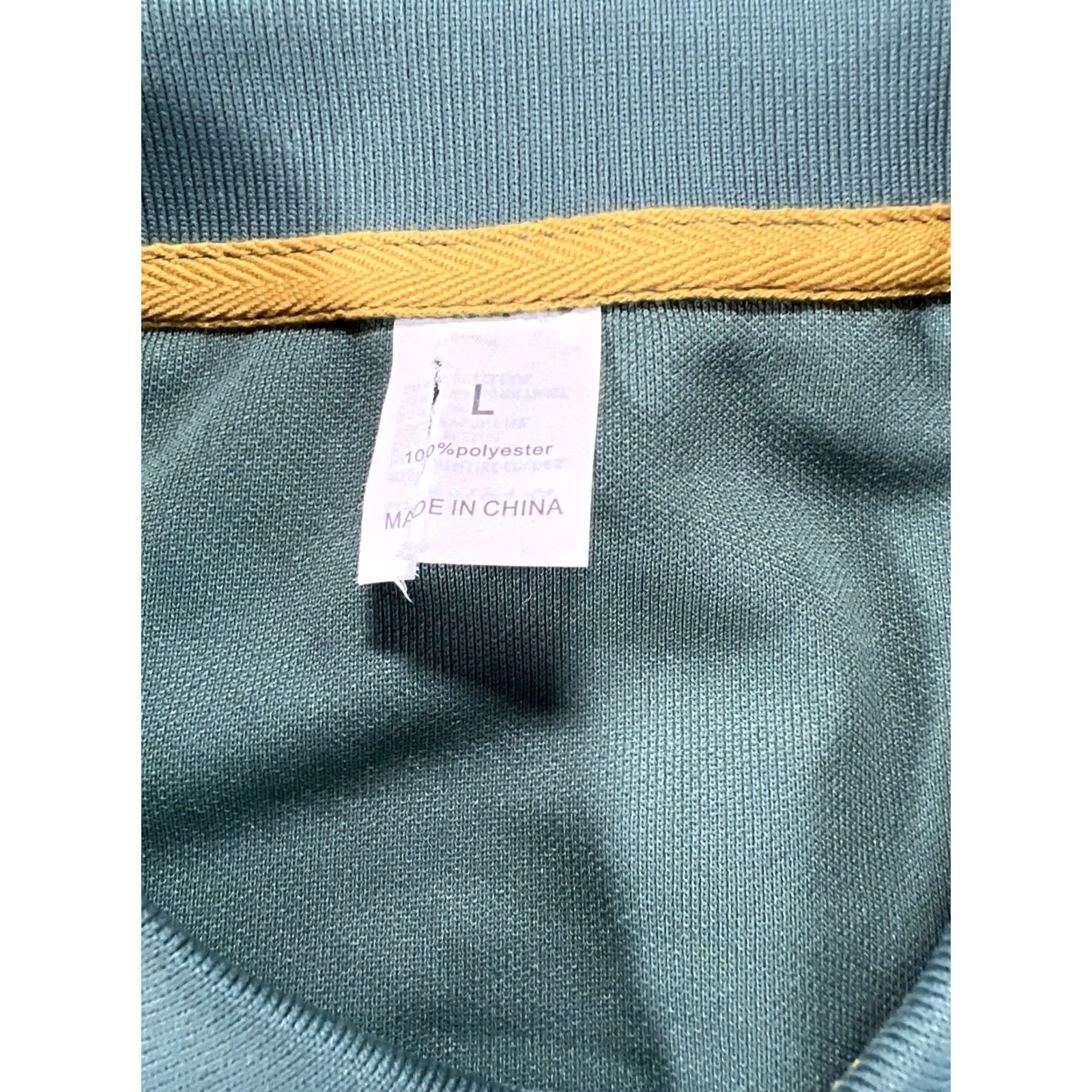 Vintage Mickey Mouse Polo Shirt Men’s L Short Sleeve Green Polo Shirt Polo Shirt Men L Green Mickey Mouse Polo shirt for Golf Casual Shirt Size US L / EU 52-54 / 3 - 4 Thumbnail