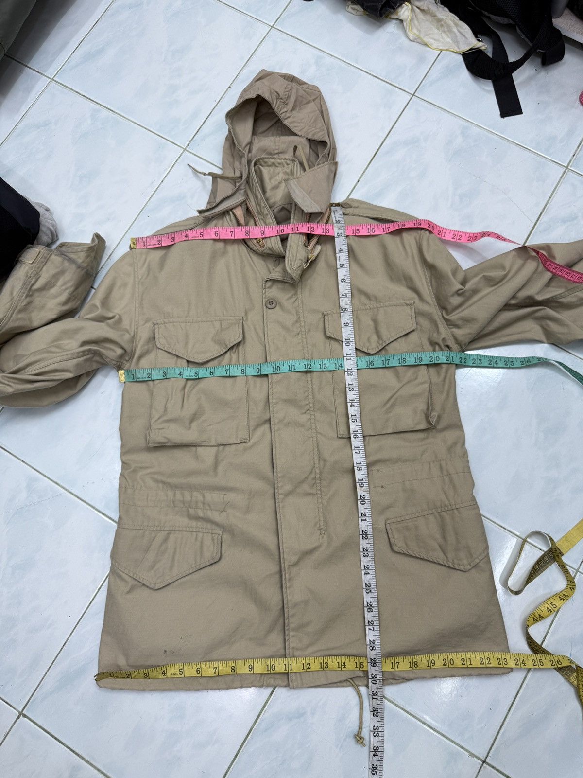 Alpha Industries 🔥🔥🔥ARCHIVE VINTAGE ALPHA INDUSTRIES M65 FIELD JACKET Size US S / EU 44-46 / 1 - 16 Thumbnail