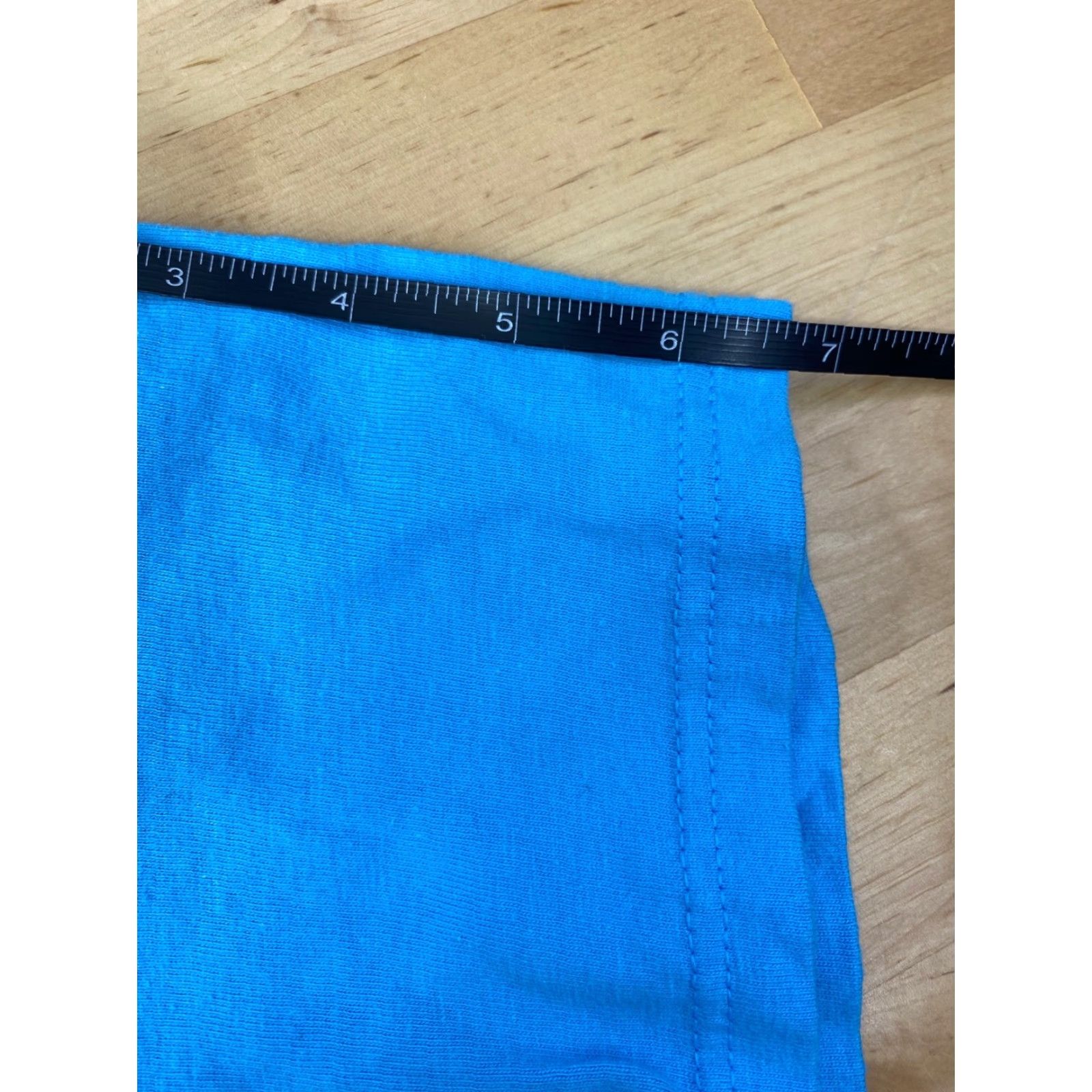 Hanes VINTAGE Hanes T-Shirt Aqua Blue Crew Neck Short Sleeve MLDF Festival Women M Size Size M / US 6-8 / IT 42-44 - 5 Thumbnail