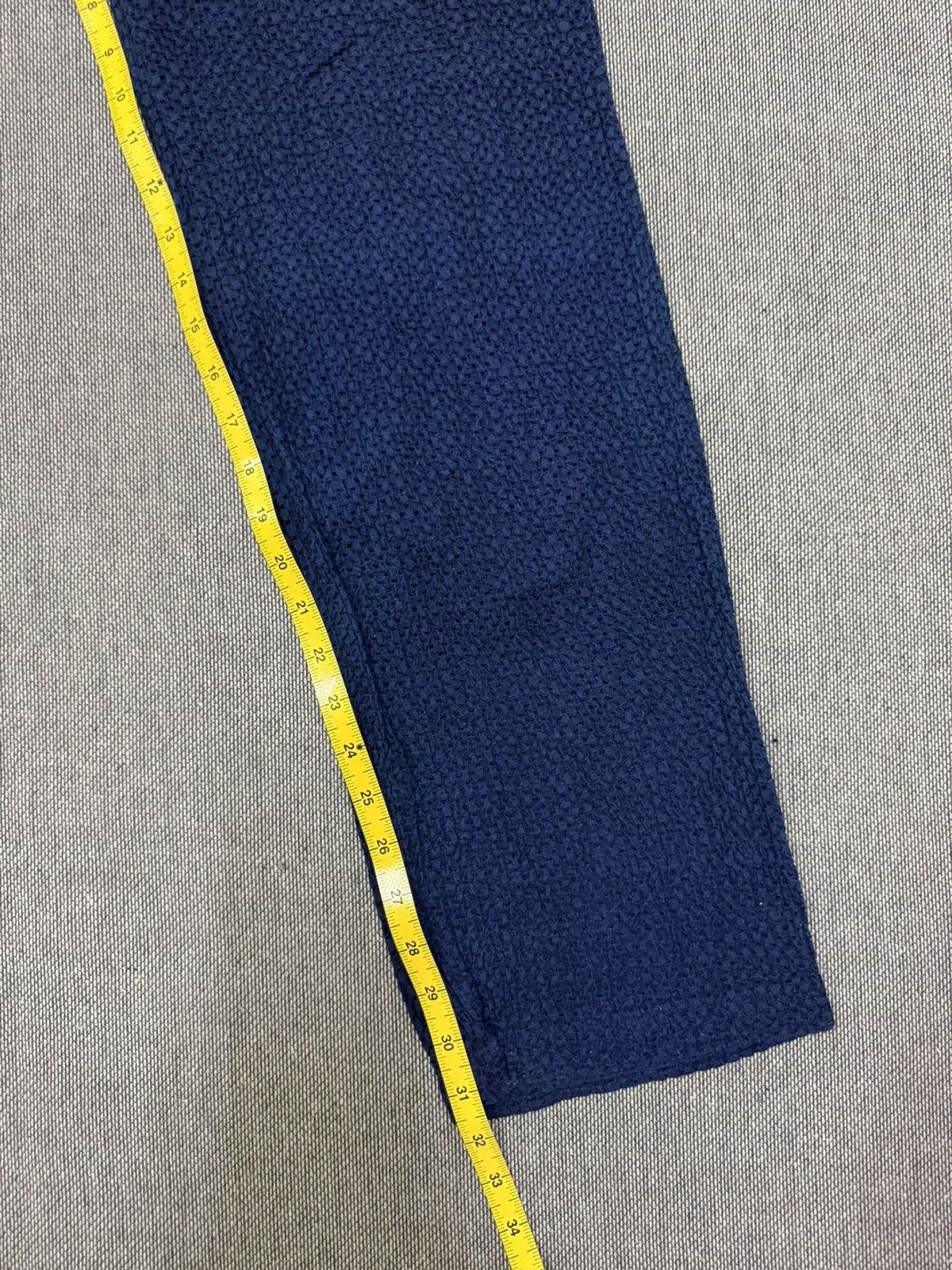 Blue Blue Japan Vintage Blue Blue Japan Indigo Textured Pants Size US 34 / EU 50 - 20 Thumbnail