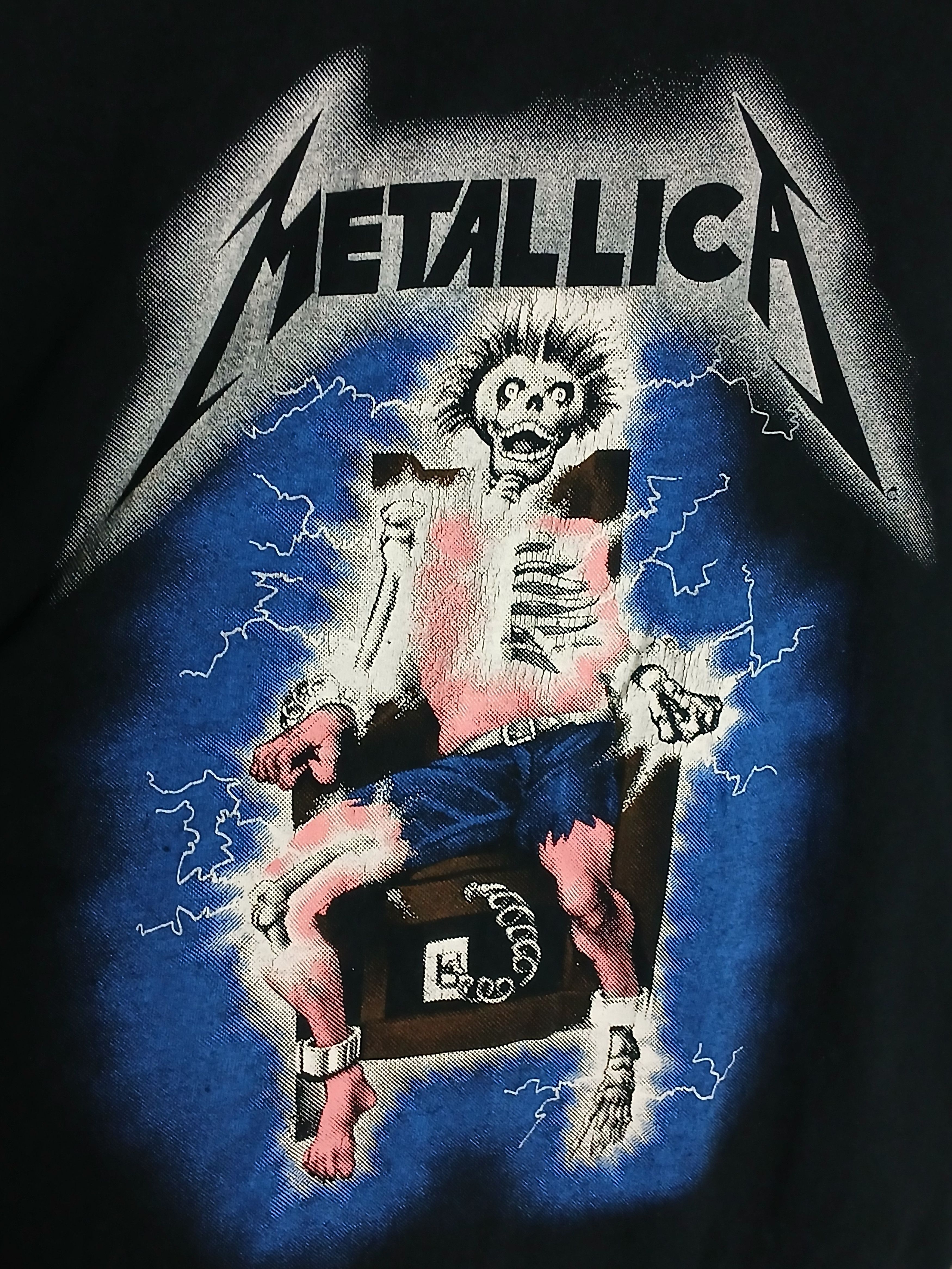 Band Tees × Metallica Metallica Ride The Lightning T-Shirt Size US M / EU 48-50 / 2 - 4 Thumbnail