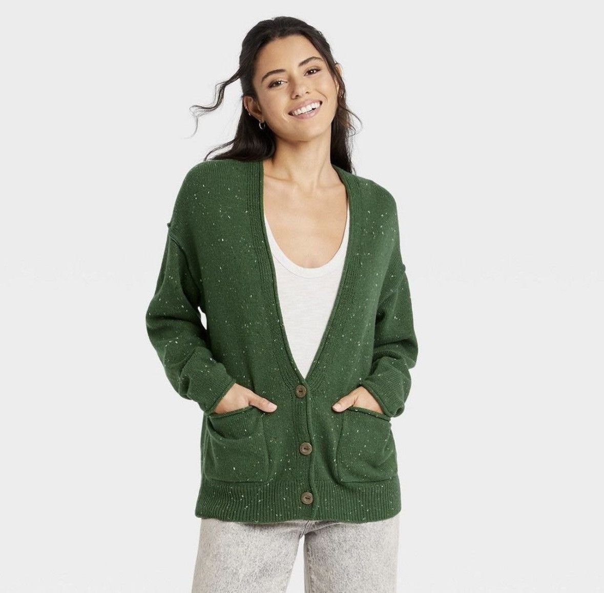Other Universal Thread Textured grandpa Knit cardigan Size S / US 4 / IT 40 - 6 Thumbnail