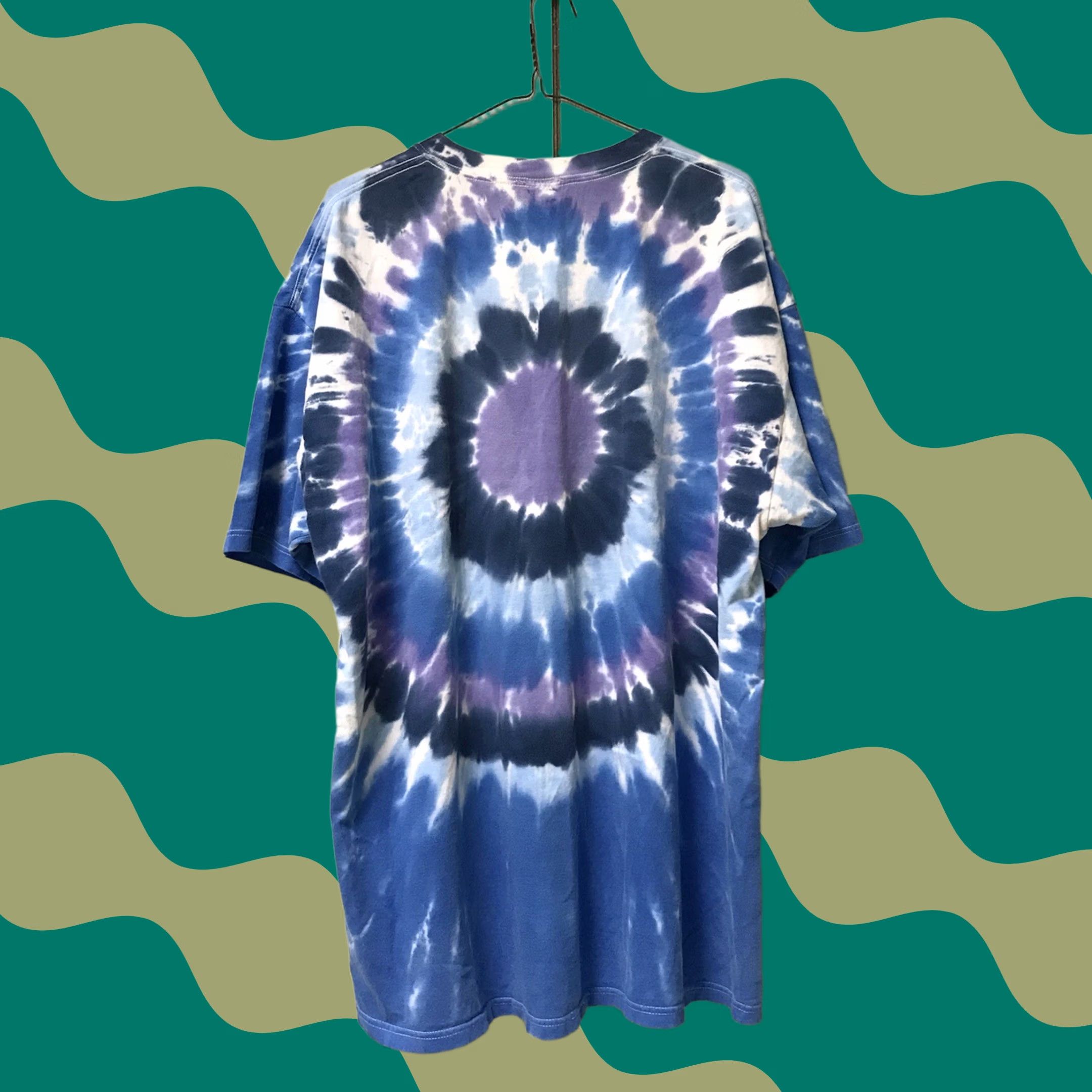Vintage VINTAGE Joe’S Stuff Shirt 2XL VTG Men Women Blue Crab Shack Embroidered Tie Dye Size XXL / US 16-18 / IT 52-54 - 1 Thumbnail