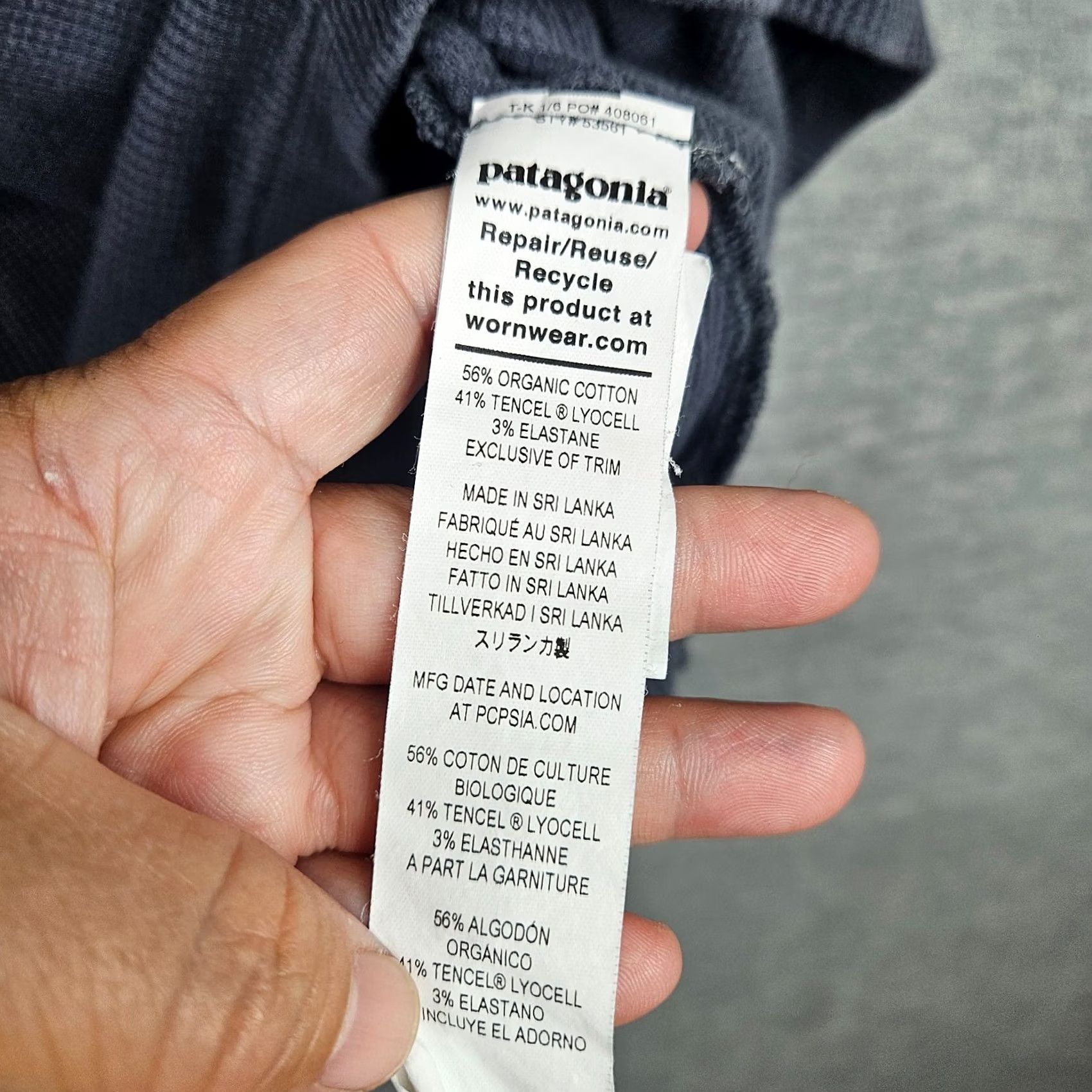 Patagonia Patagonia Hoodie Women's Long Sleeve Pullover Size M Gray All Seasons Outdoor Size M / US 6-8 / IT 42-44 - 6 Thumbnail