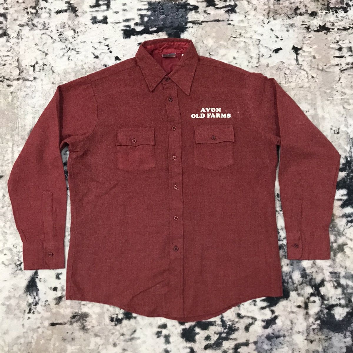 Champion Vintage Champion Avon Old Farms Button Up Shirt Size US L / EU 52-54 / 3 - 3 Thumbnail
