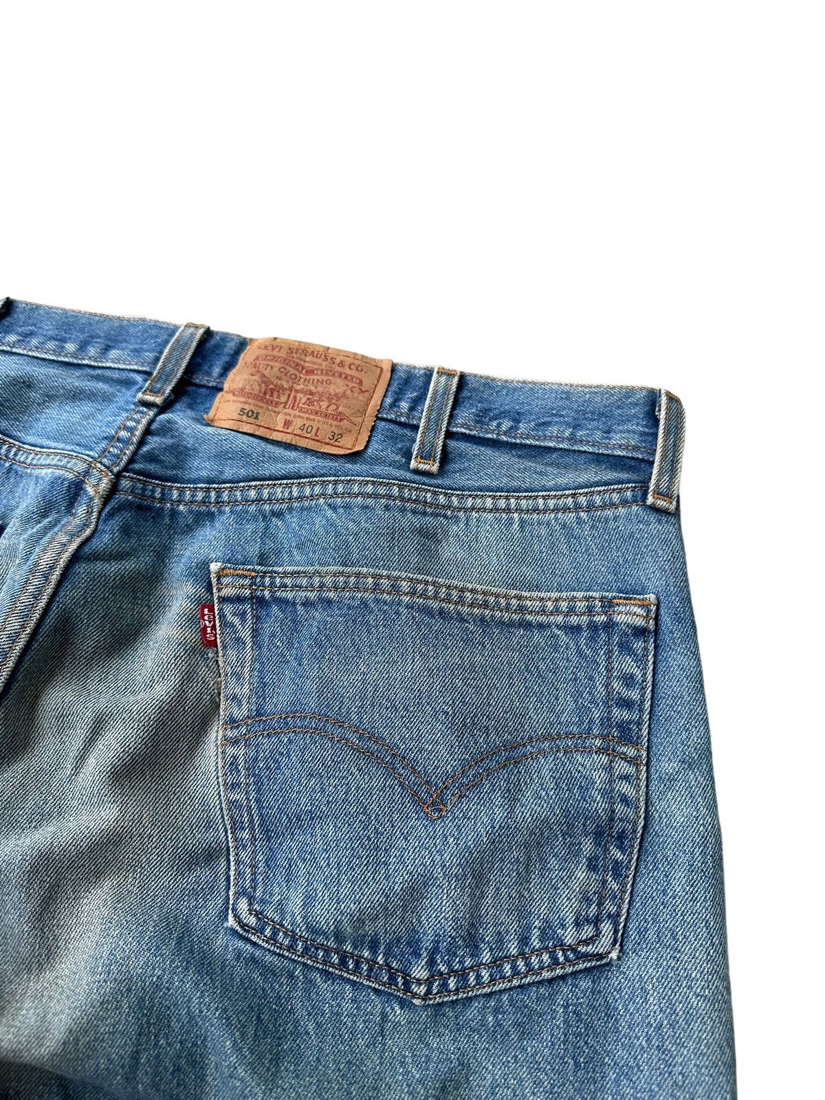Levi's Vintage 90s Levi’s 501 top button 511 denim jeans Size US 38 / EU 54 - 6 Thumbnail