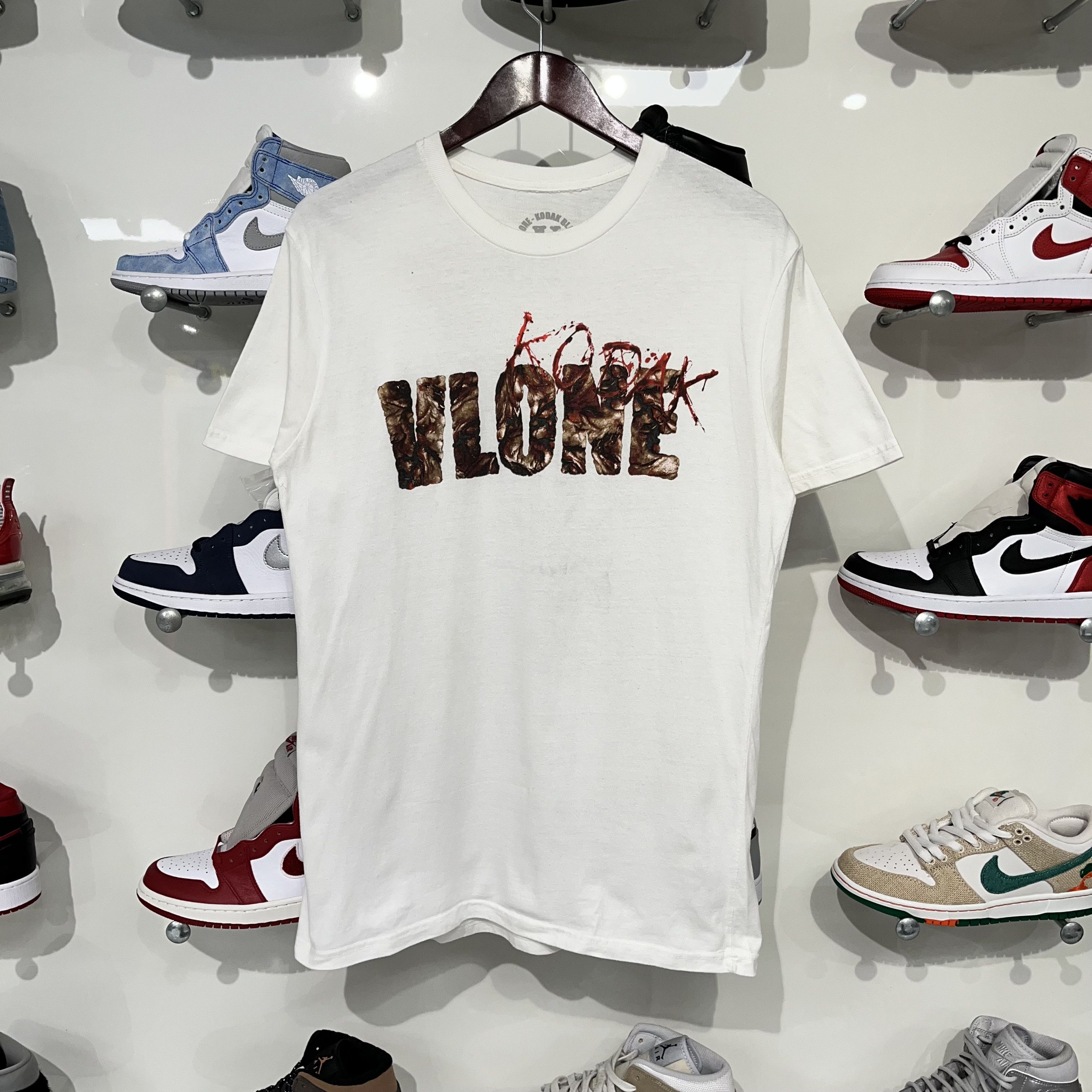 Vlone Vlone x Kodak Black Tee White Size US M / EU 48-50 / 2 - 1 Thumbnail