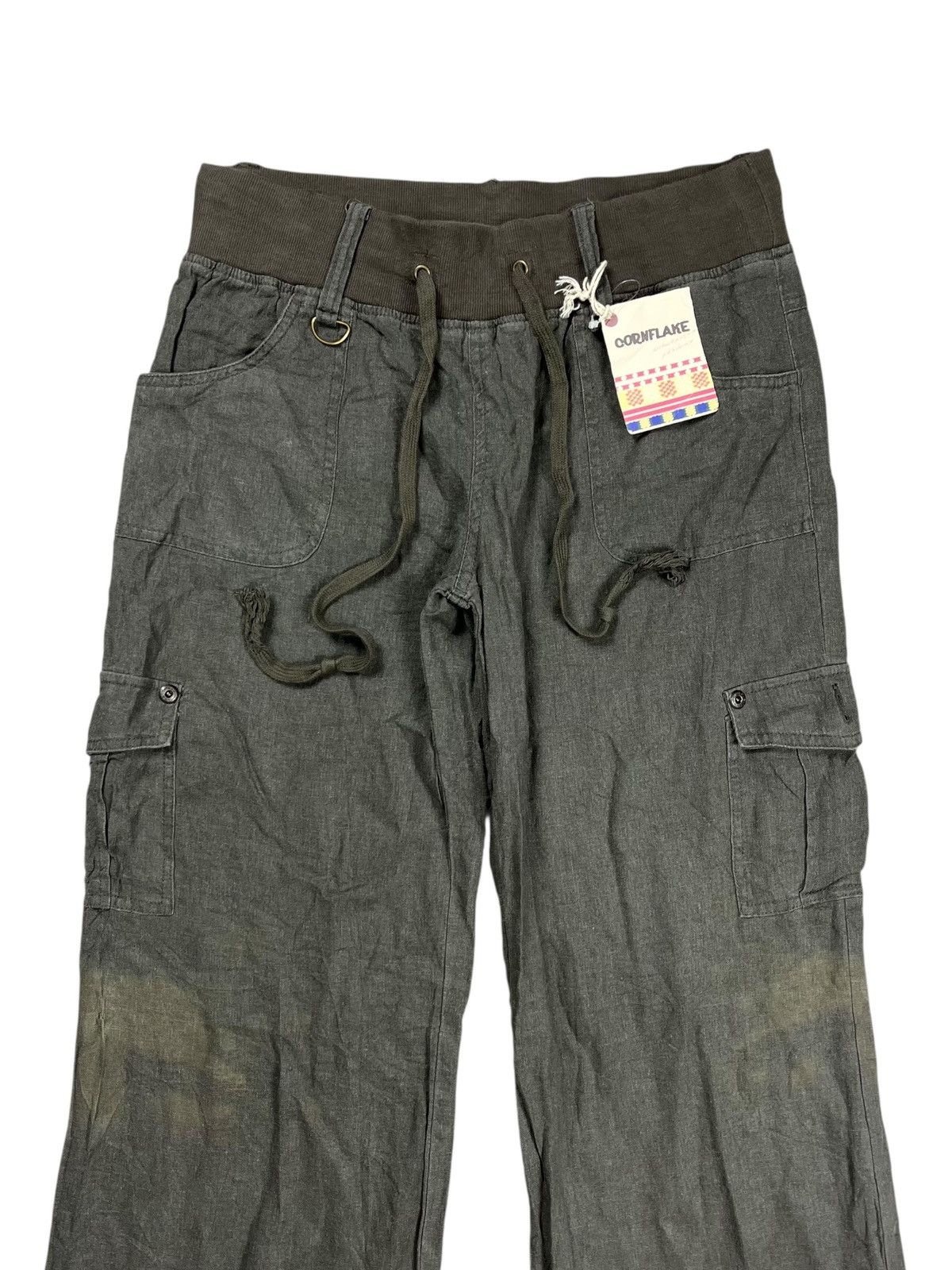 Le Grande Bleu (L.G.B.) 2000s Cornflake - Apocalypse Style Easy Pants Flared Cargo Size US 29 - 8 Thumbnail