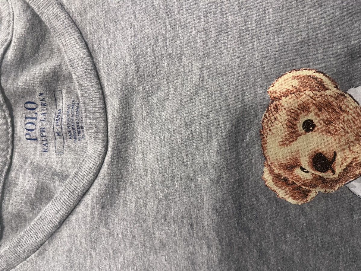 Polo Ralph Lauren Polo Bear Grey Tee Size US M / EU 48-50 / 2 - 2 Thumbnail