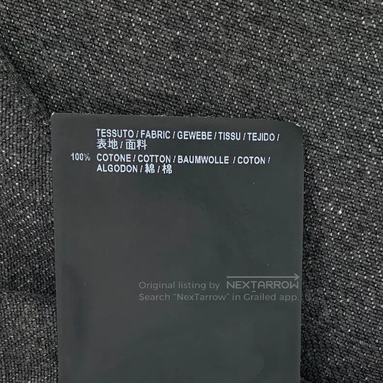 Balenciaga Balenciaga Black Graffiti Letter Printed Cotton Point Coll Size US S / EU 44-46 / 1 - 8 Thumbnail