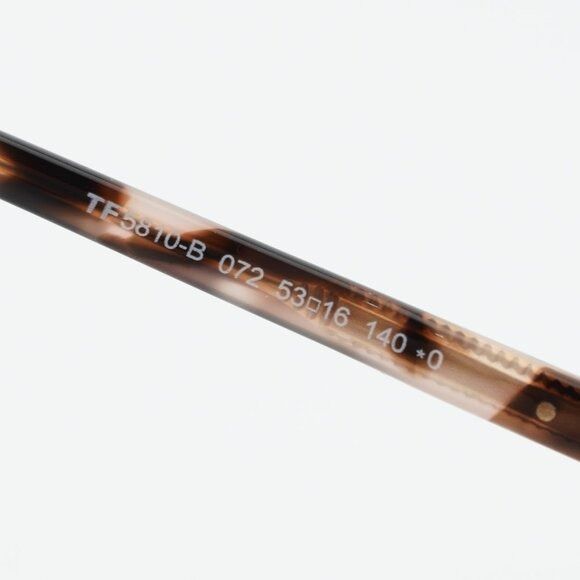 Tom Ford Tom Ford FT5810-B 072 Eyeglasses Pink 53mm Square Frame Size ONE SIZE - 6 Thumbnail