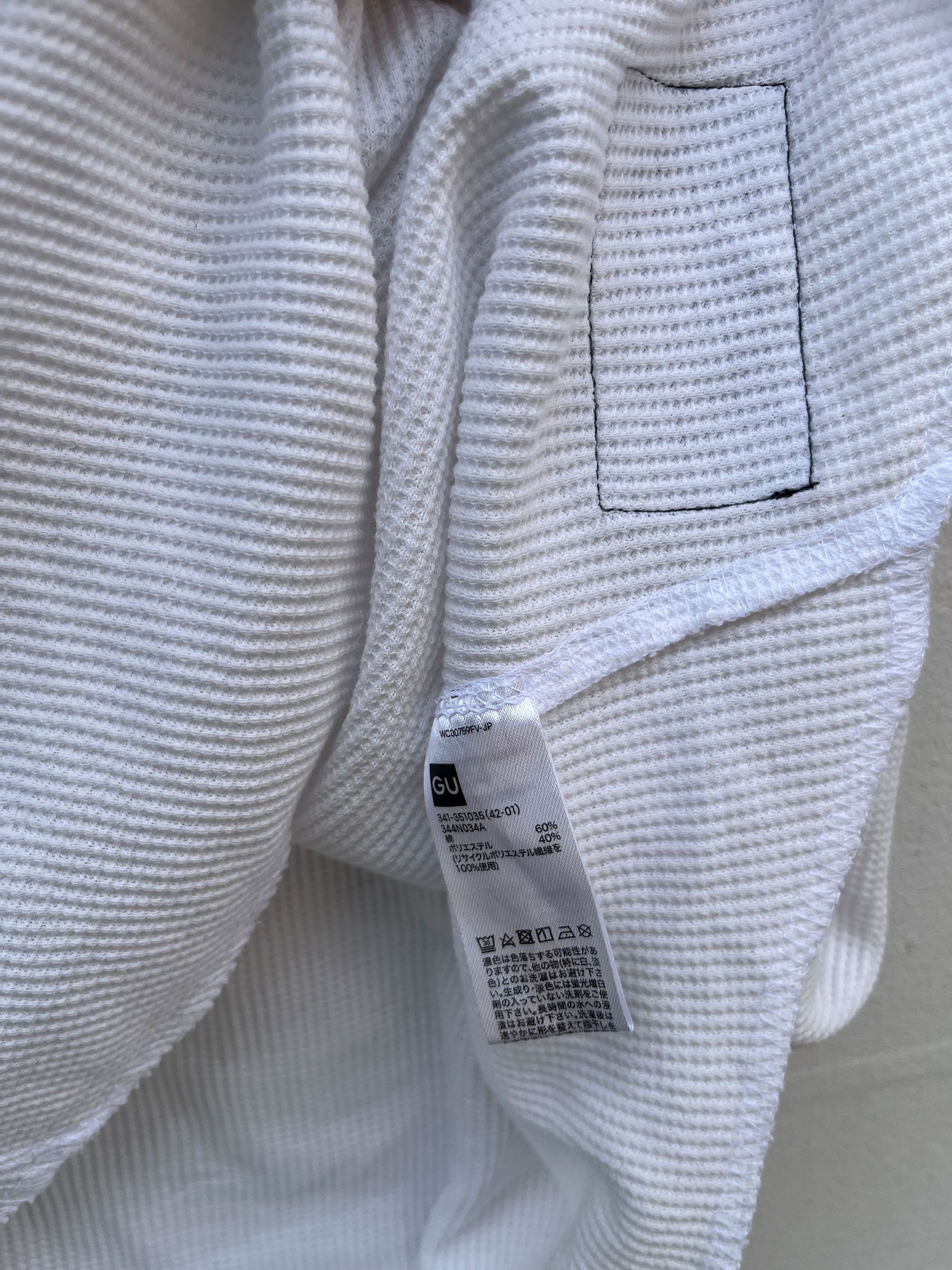 GU × Japanese Brand × Undercover Gu x Undercover Japan Thermal Baggy Patches Sleeve Size US M / EU 48-50 / 2 - 4 Thumbnail