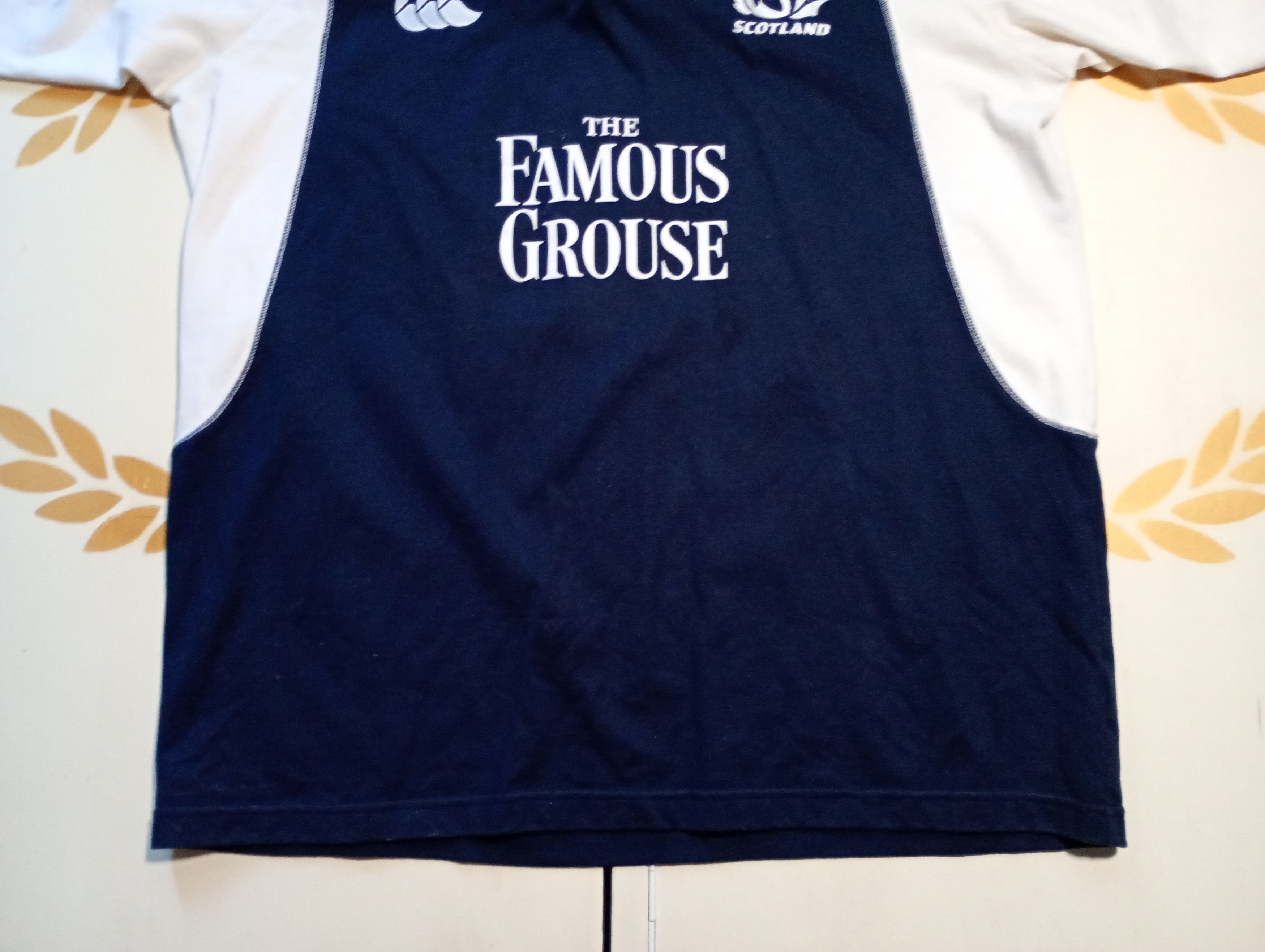 Canterbury of New Zealand Canterbury of New Zealand Scotland Rugby Shirt 2005-2006 Size US XL / EU 56 / 4 - 3 Thumbnail