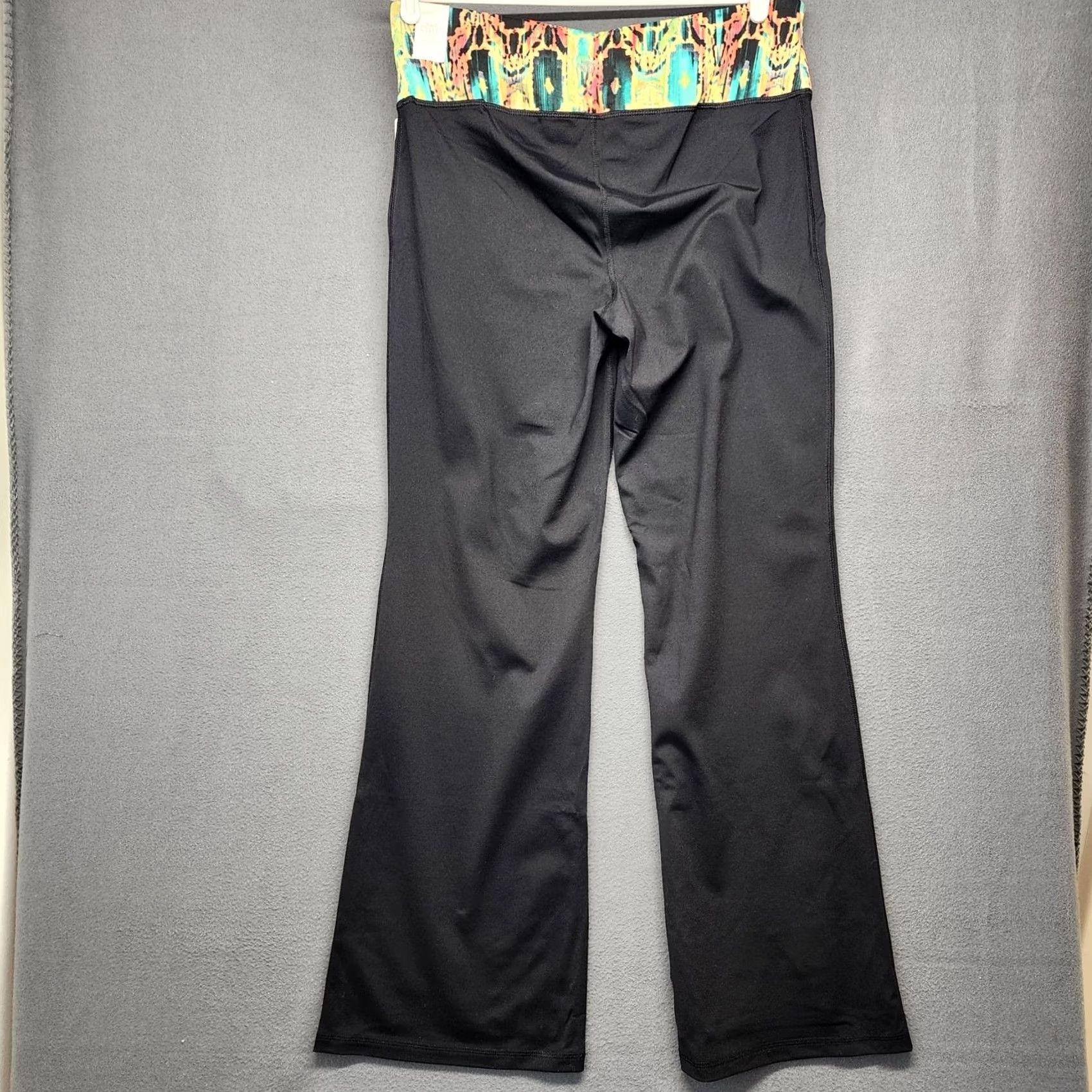 Vintage Maurices in Motion Womens Pants Black Bootcut Athleisure Stretch Size 1X Size 40" / US 18 - 2 Thumbnail