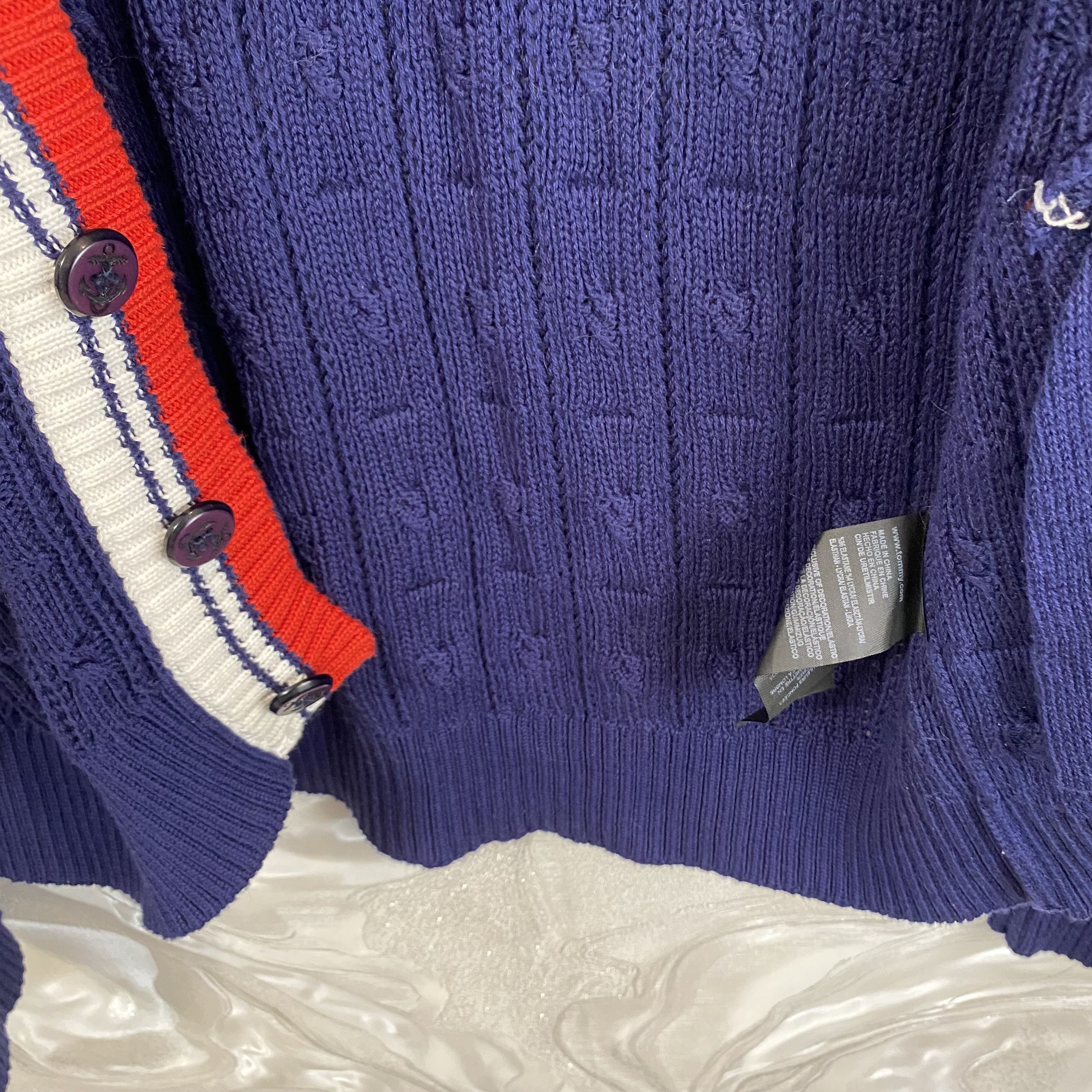 Tommy Hilfiger Tommy Hilfiger Cardigan Sweater Pullover Blue size L Size US L / EU 52-54 / 3 - 5 Thumbnail