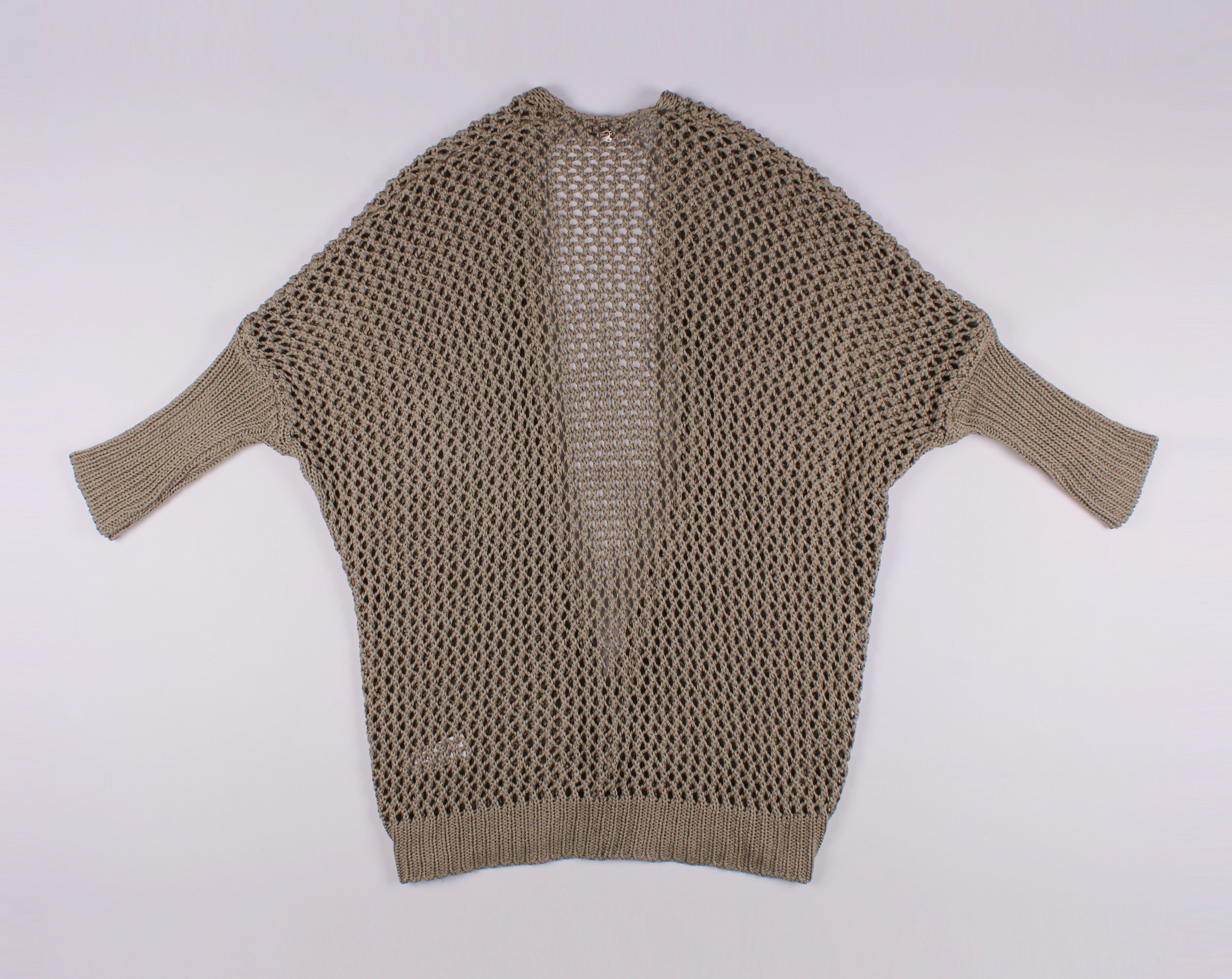 Vintage Vintage Y2K Boho Net Knit Oversized Cardigan Size M / US 6-8 / IT 42-44 - 9 Thumbnail