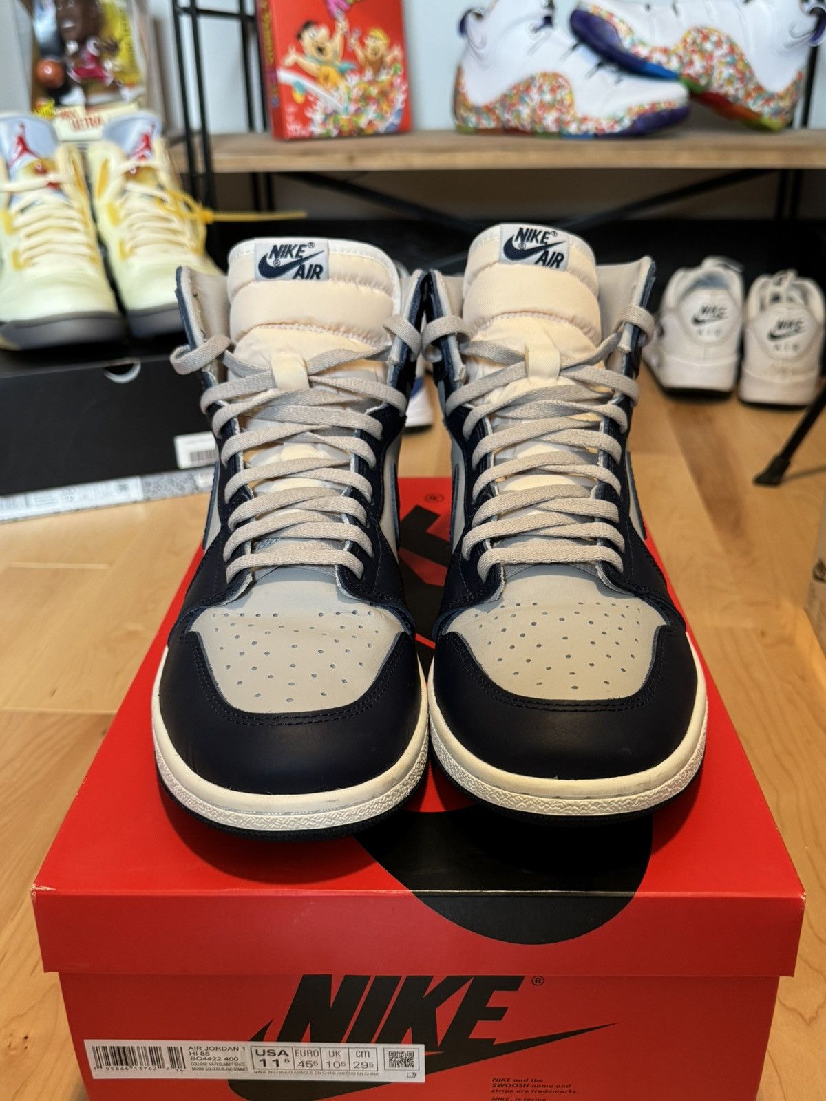 Jordan Brand Jordan 1 Retro High ‘85 Georgetown Size US 11.5 / EU 44-45 - 3 Thumbnail
