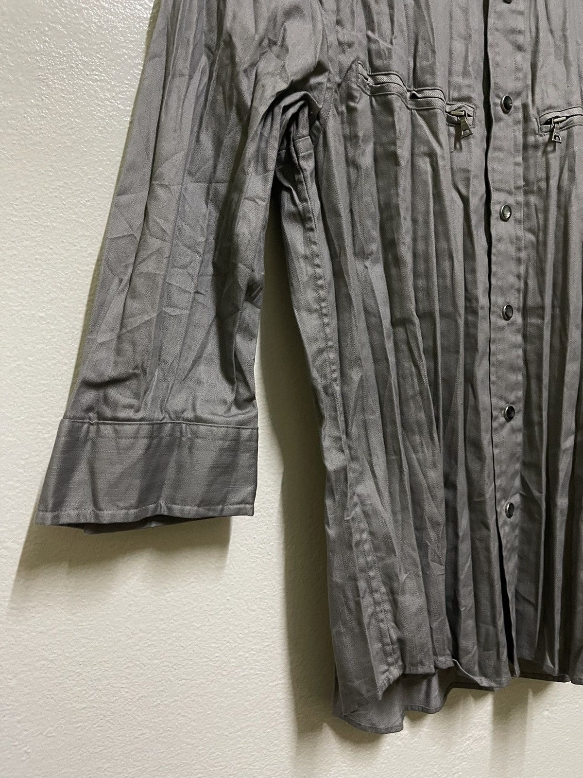 Japanese Brand × Katharine Hamnett London Katharine Hamnett London Pleated Western Snap Button Size M / US 6-8 / IT 42-44 - 3 Thumbnail