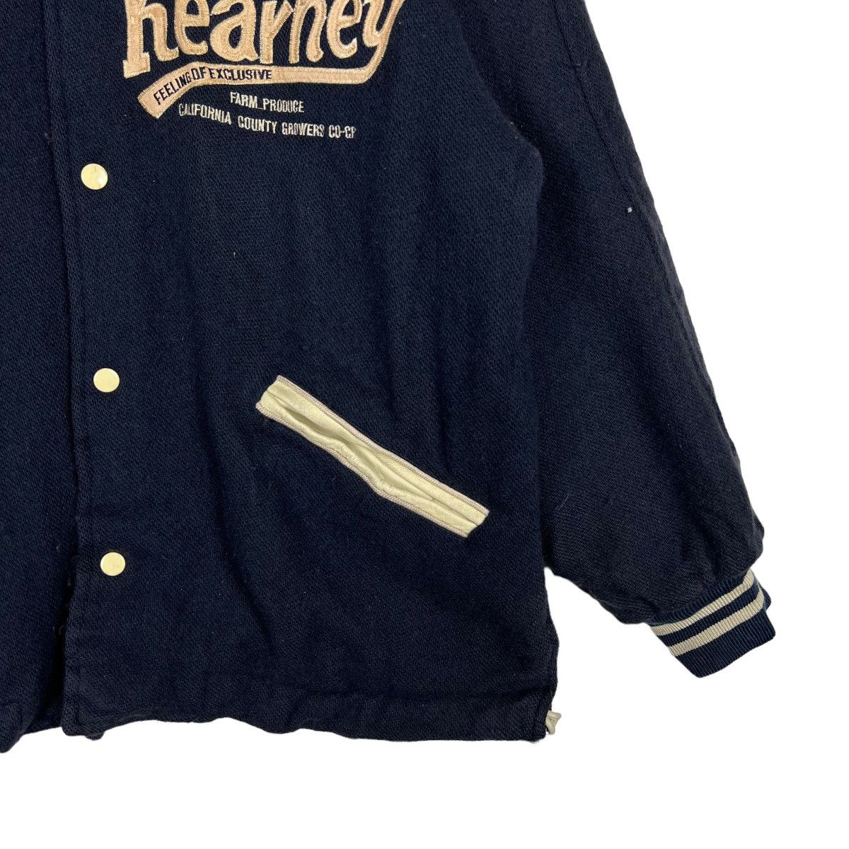 Japanese Brand 🔥 VINTAGE 1980s KEARNEY HOUSE VARSITY JACKET Size US L / EU 52-54 / 3 - 6 Thumbnail