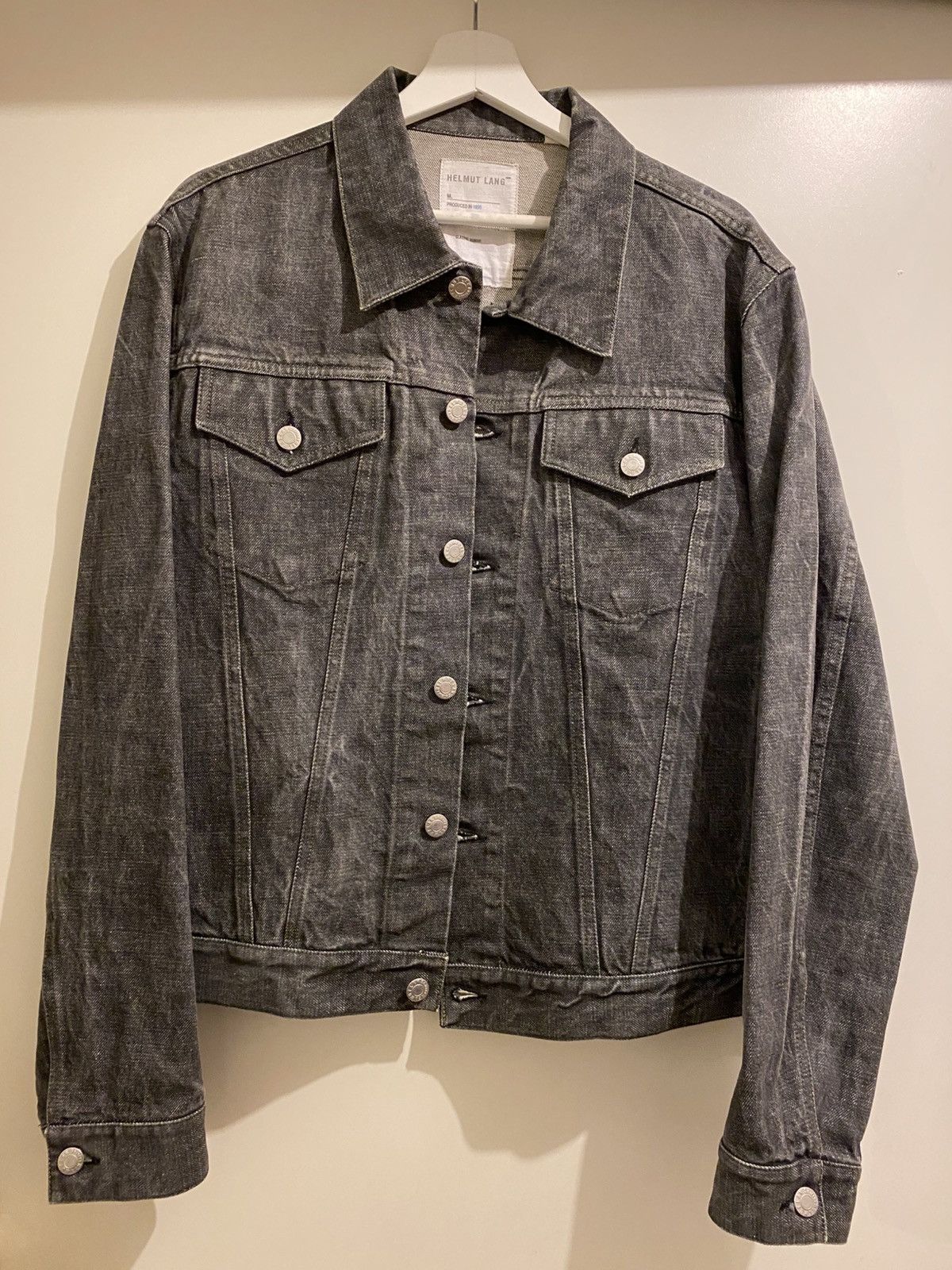 Helmut Lang Helmut Lang 1998 Denim Jacket Size US M / EU 48-50 / 2 - 2 Thumbnail