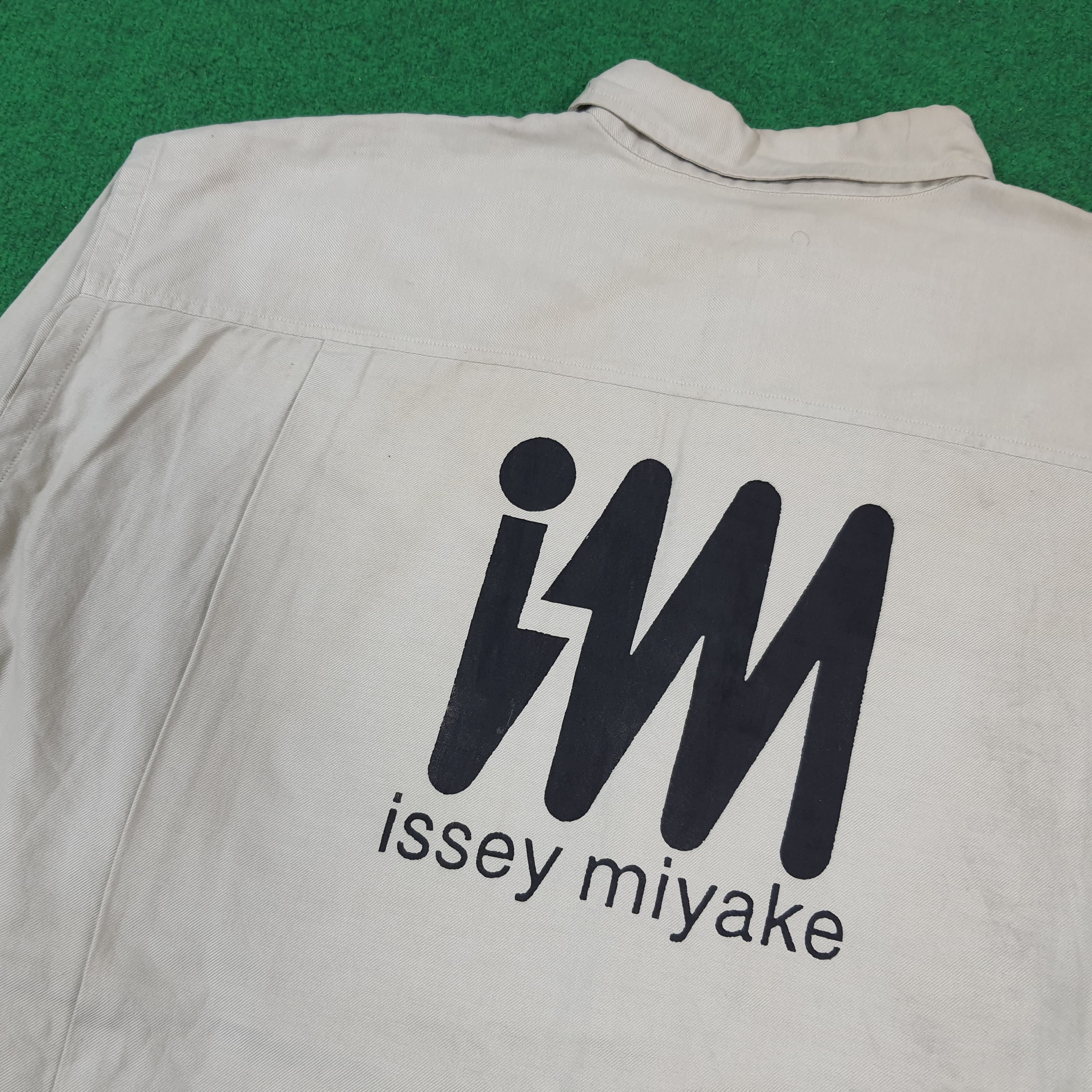 Issey Miyake Vintage 80s Issey Miyake Twill Military Style Shirt C299N75 Size US L / EU 52-54 / 3 - 2 Thumbnail