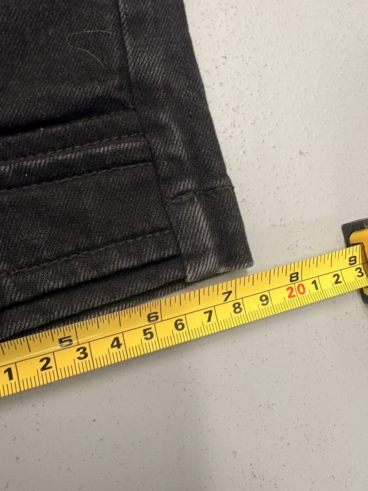 Neil Barrett Neil Barrett Fireman Loose Cargo Jeans - Black Denim Size 33 Size US 33 - 9 Thumbnail