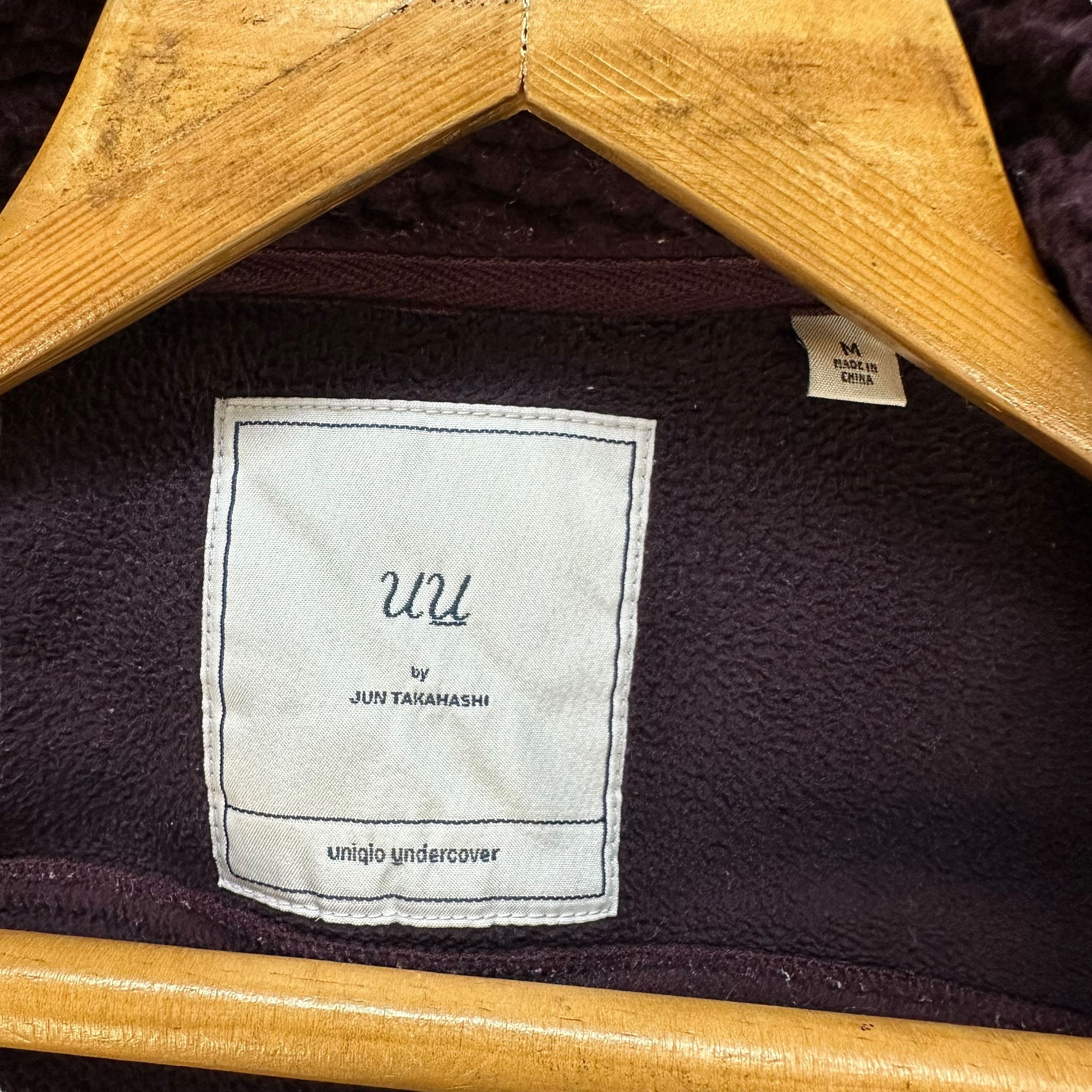 Uniqlo UNIQLO UNDERCOVER DEEP PILE PURPLE FLEECE JACKET #A55-1257 Size US M / EU 48-50 / 2 - 7 Thumbnail