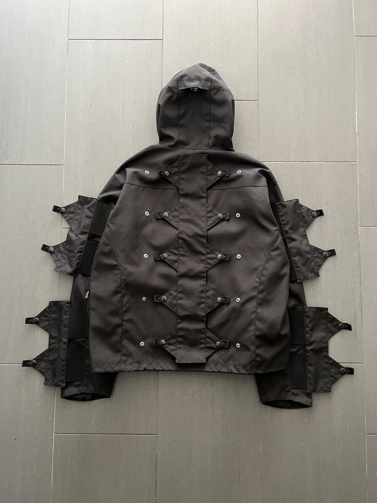Other Olly Shinder SS23 Runway Crocodile Shell Hooded Jacket Size US XL / EU 56 / 4 - 3 Thumbnail