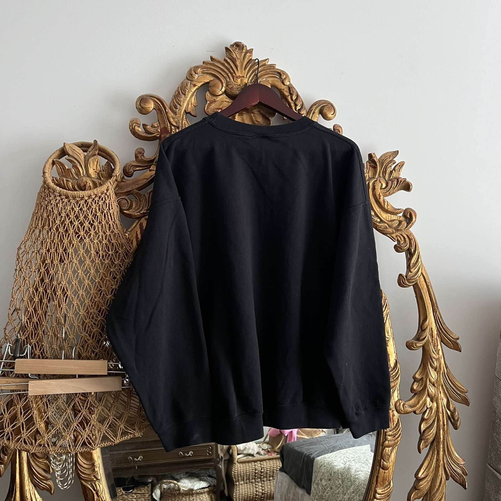 Gildan × Vintage Vintage The Crow Sweatshirt Sz XL 90s Size US XL / EU 56 / 4 - 2 Thumbnail