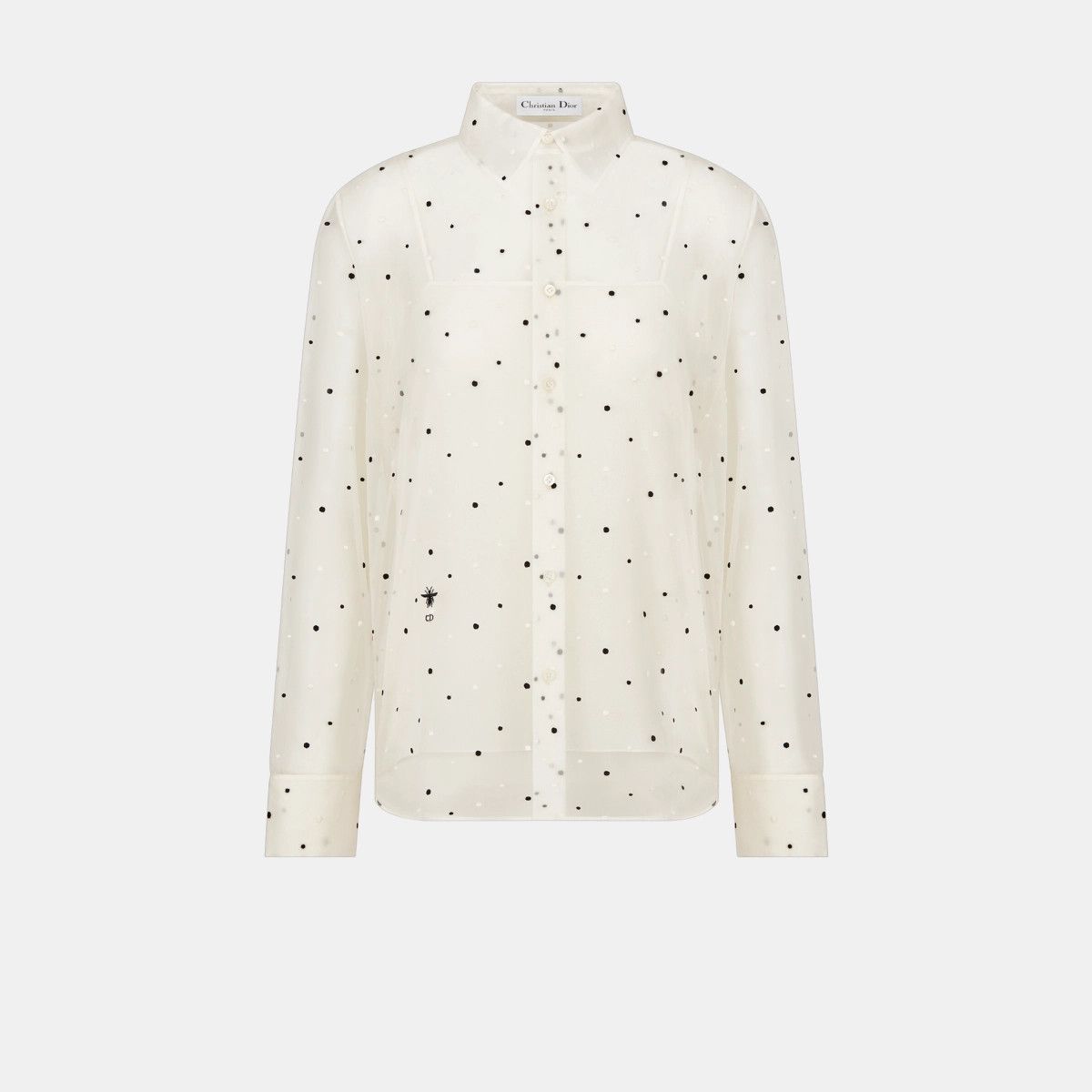 image of Dior O1Bcso1Str0524 Shirt In White, Women's (Size Small)