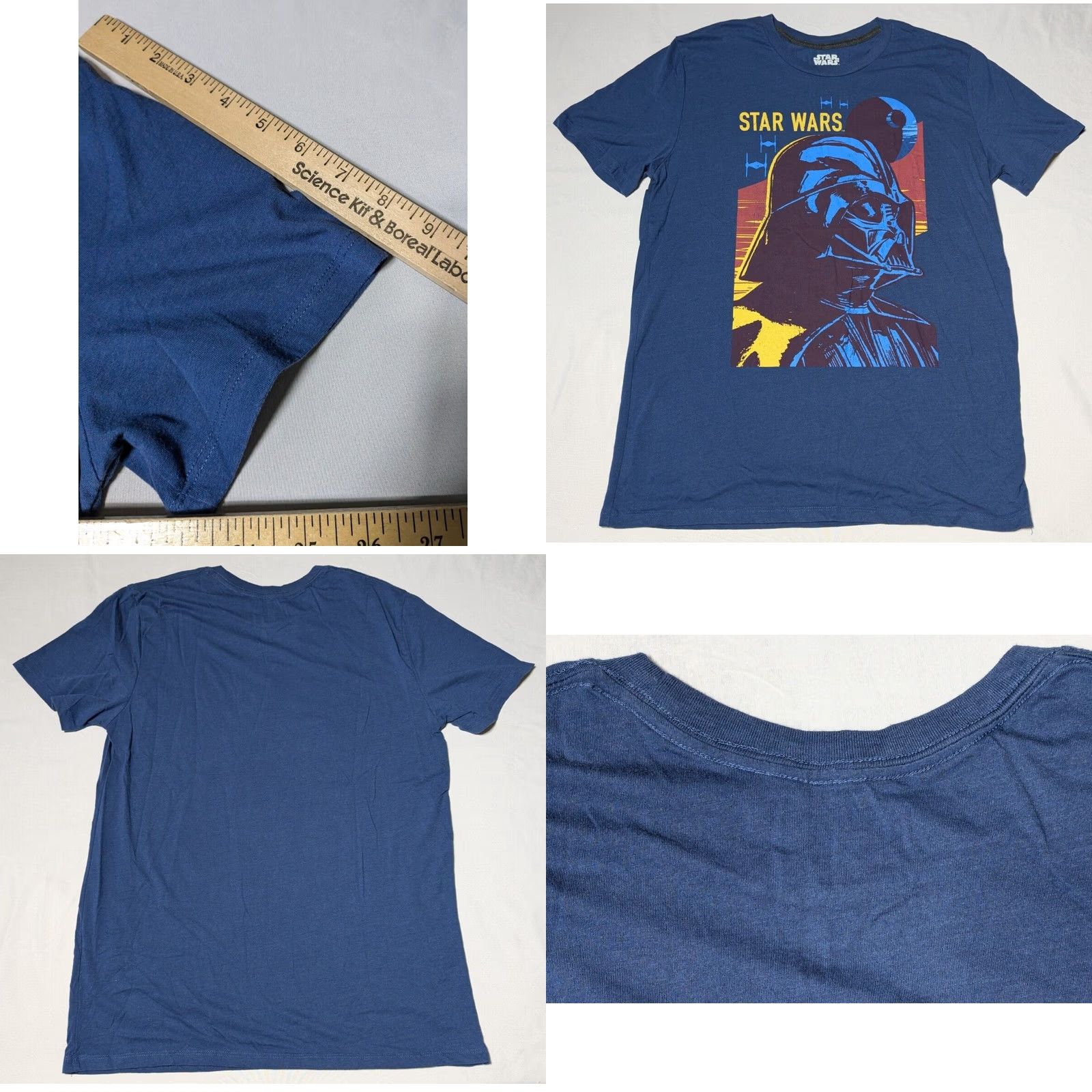 Star Wars STAR WARS DARTH VADER DEATH STAR Men Large FIFTH SUN Graphic T-Shirt Size US L / EU 52-54 / 3 - 8 Thumbnail