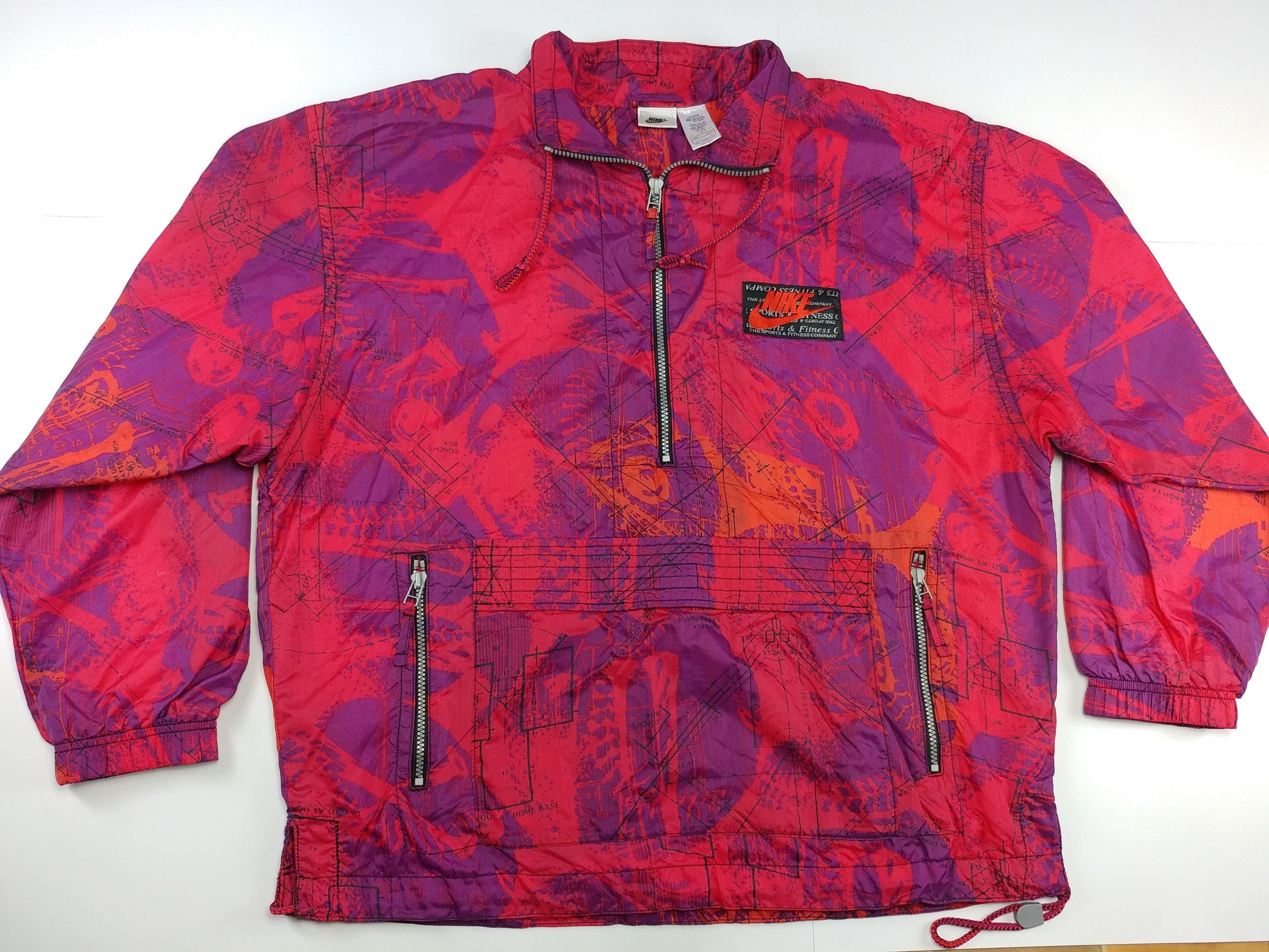 Nike Nike jacket, vintage track top, 90s skater 1990s Y2K L Size US L / EU 52-54 / 3 - 7 Thumbnail