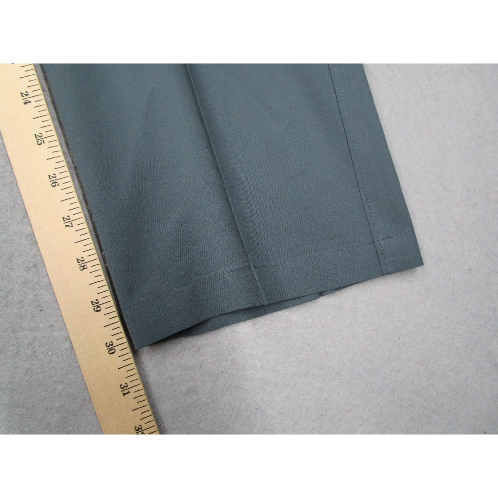 J.Lindeberg J. Lindeberg Pants Mens 34 Green Troon Micro Twill Golf Chinos 34x32 Regular Flat Front 5-Pocket Logo Lightweight Comfortable Size US 34 / EU 50 - 6 Thumbnail