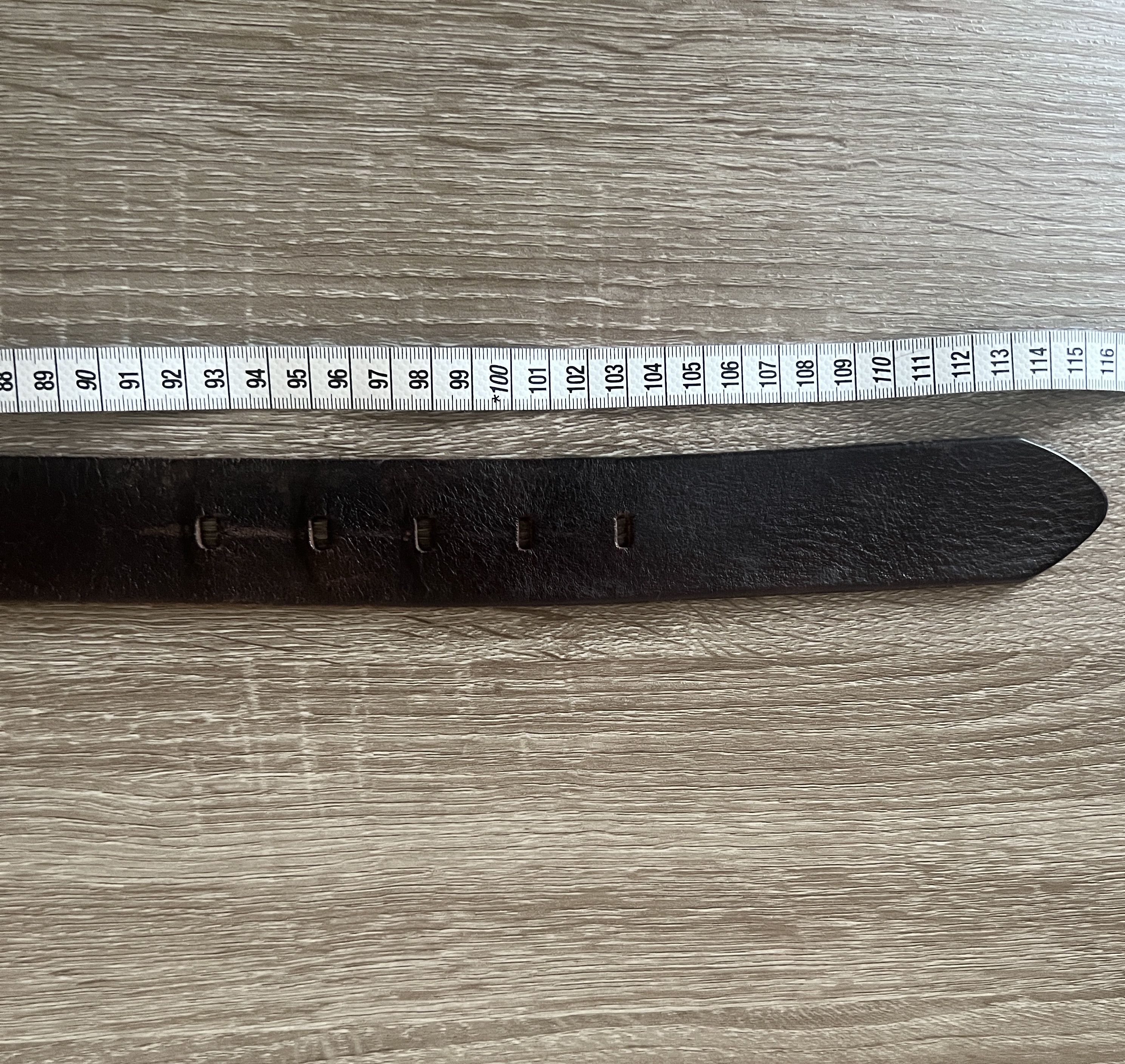 Diesel Vintage y2k Diesel Logo Buckle Brown Leather Belt Size ONE SIZE - 7 Thumbnail