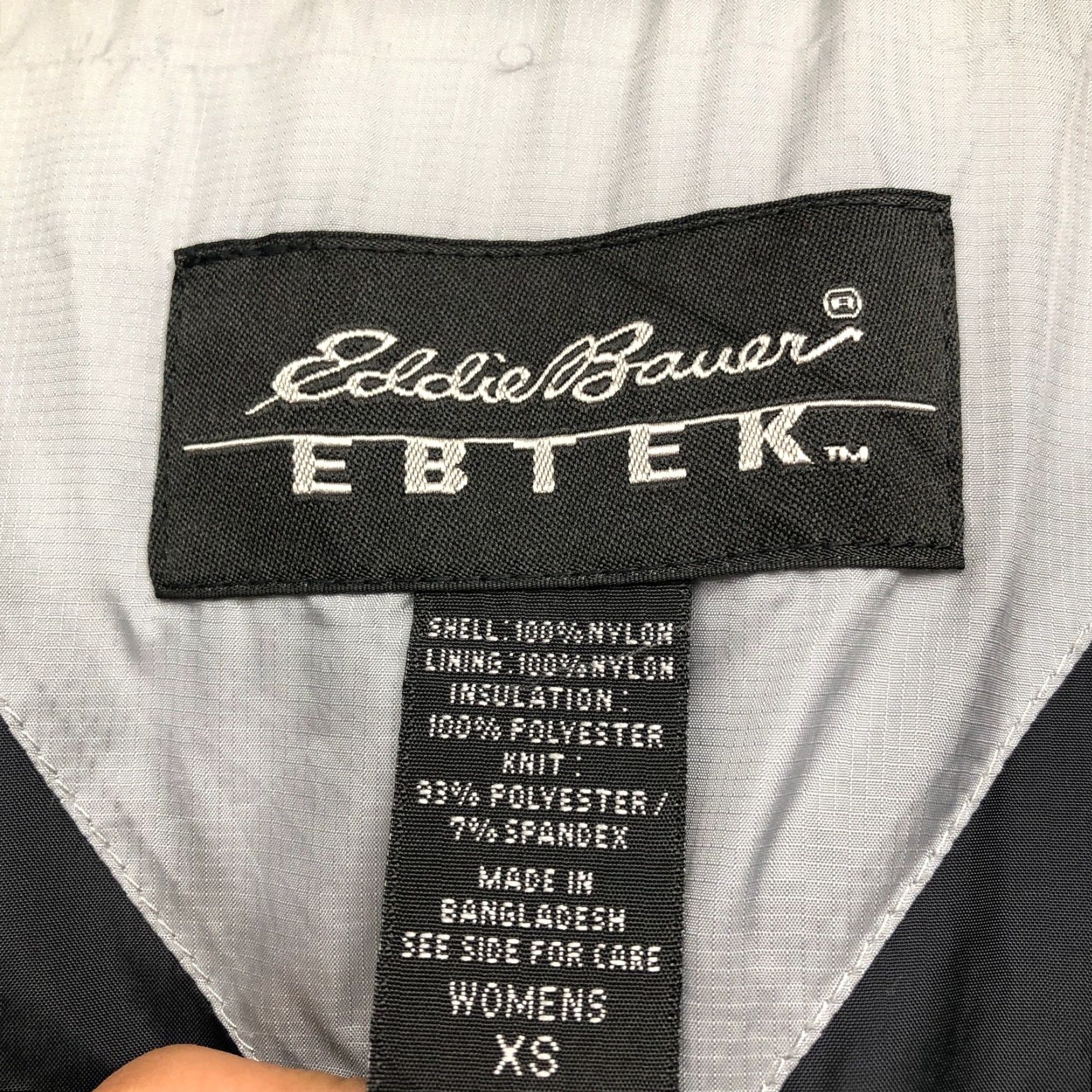 Eddie Bauer Eddie Bauer EBTEK Primaloft Quilted Puffer Vest Jacket Women's XS Nylon Gray Vest Size XS / US 0-2 / IT 36-38 - 3 Thumbnail